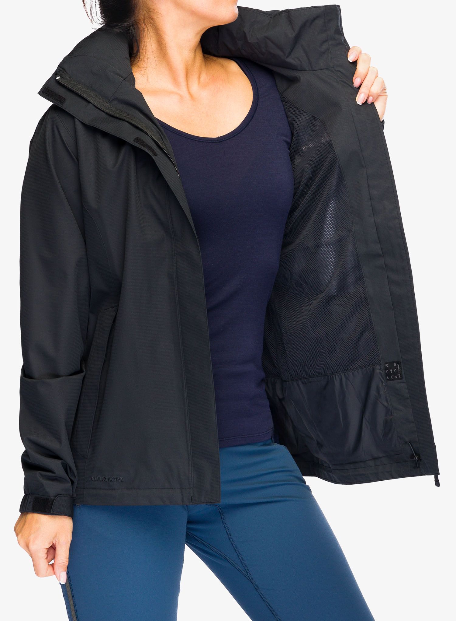 Куртка дощовик жіноча Vaude Escape Light Jacket - black