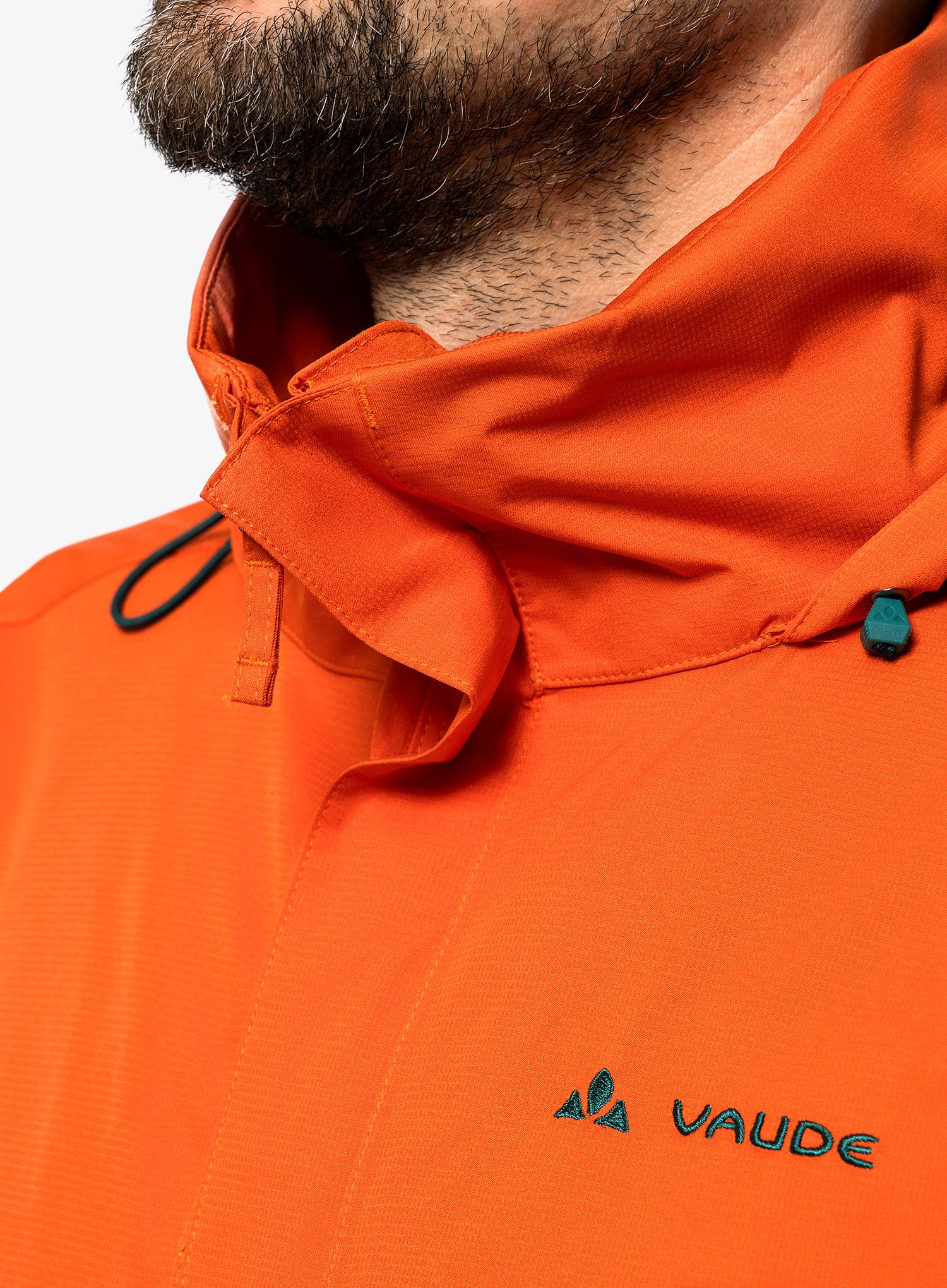 Куртка дощовик Vaude Escape Light Jacket - burnt red