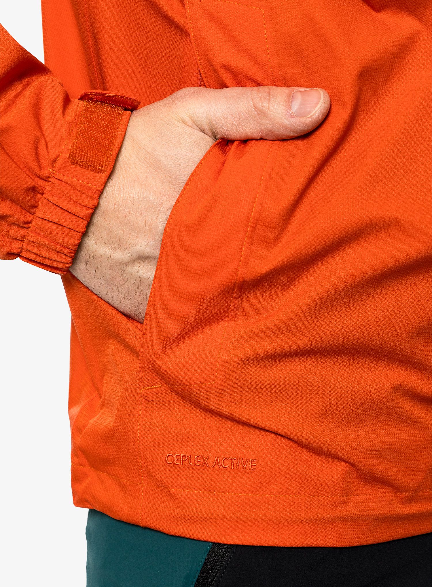 Куртка дощовик Vaude Escape Light Jacket - burnt red
