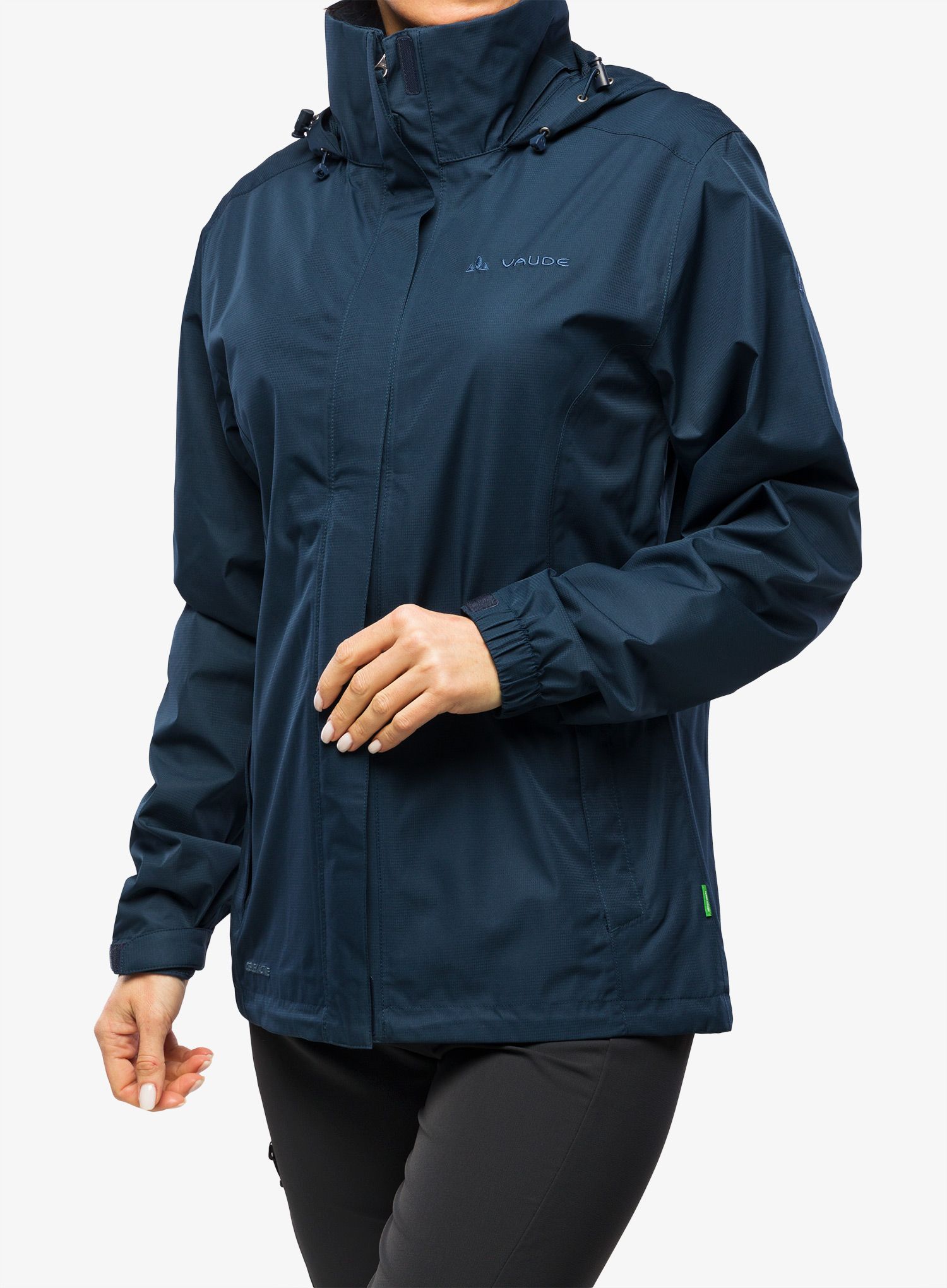 Куртка дощовик жіноча Vaude Escape Light Jacket - dark sea