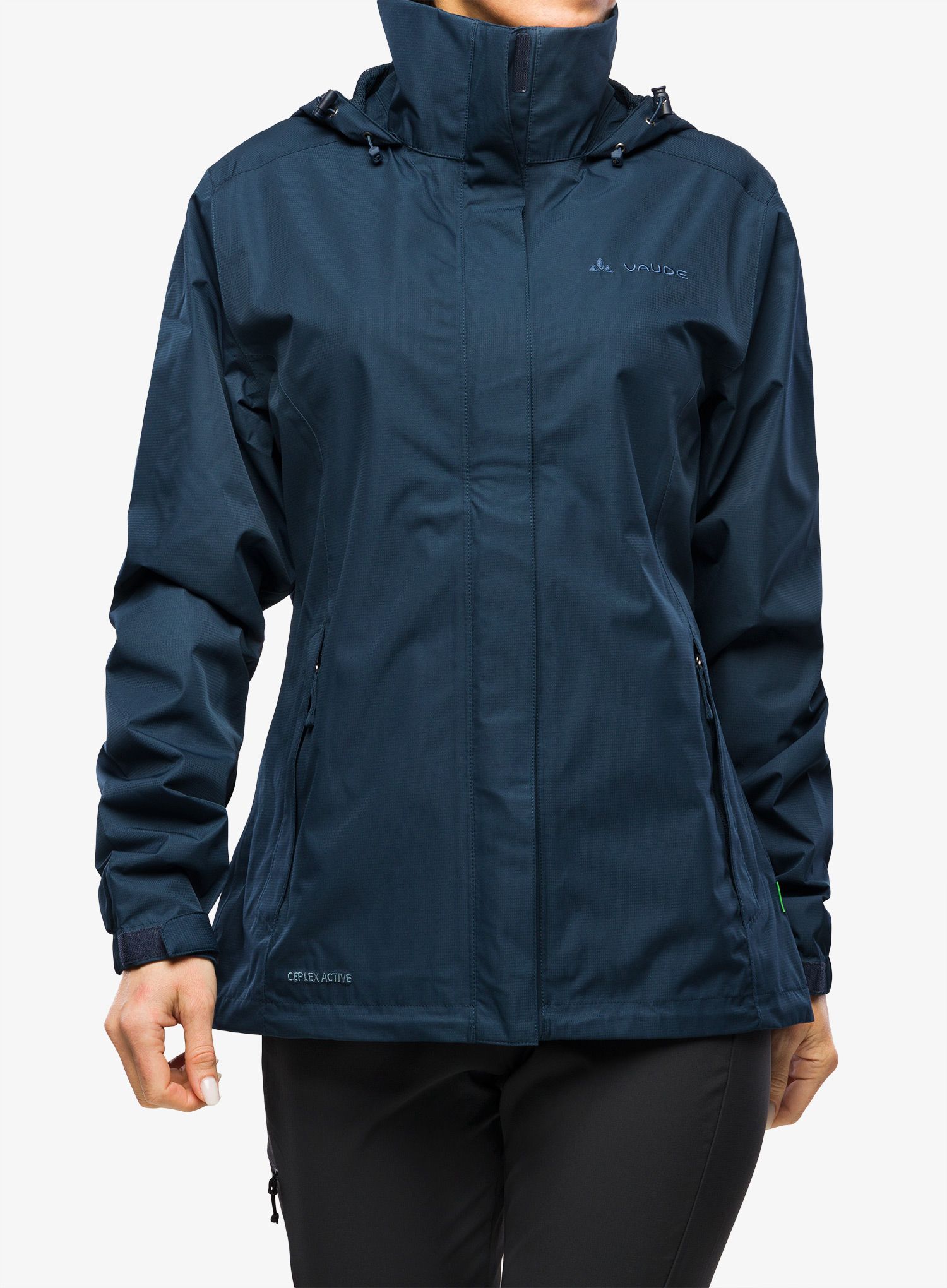 Куртка дощовик жіноча Vaude Escape Light Jacket - dark sea