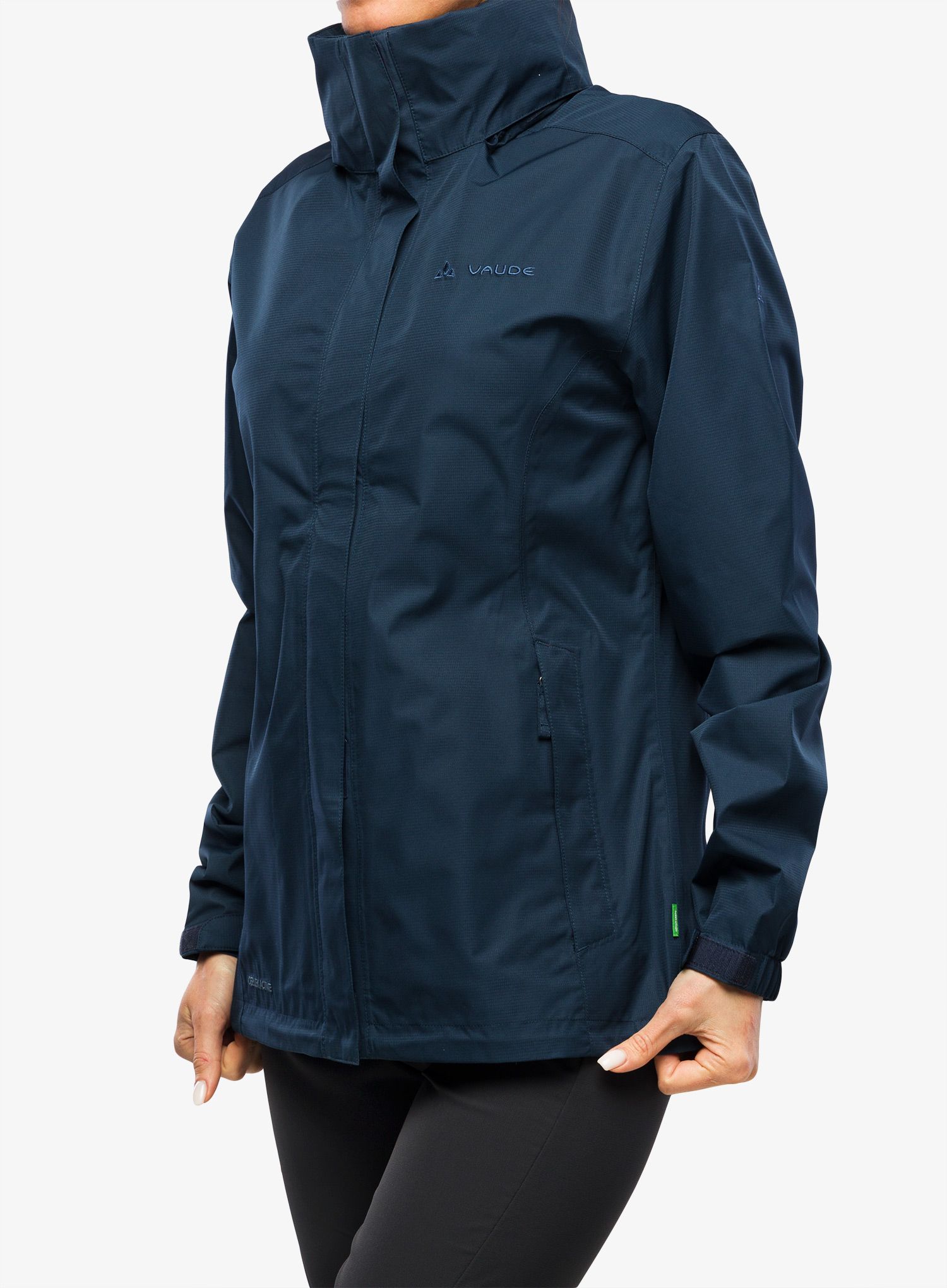 Куртка дощовик жіноча Vaude Escape Light Jacket - dark sea