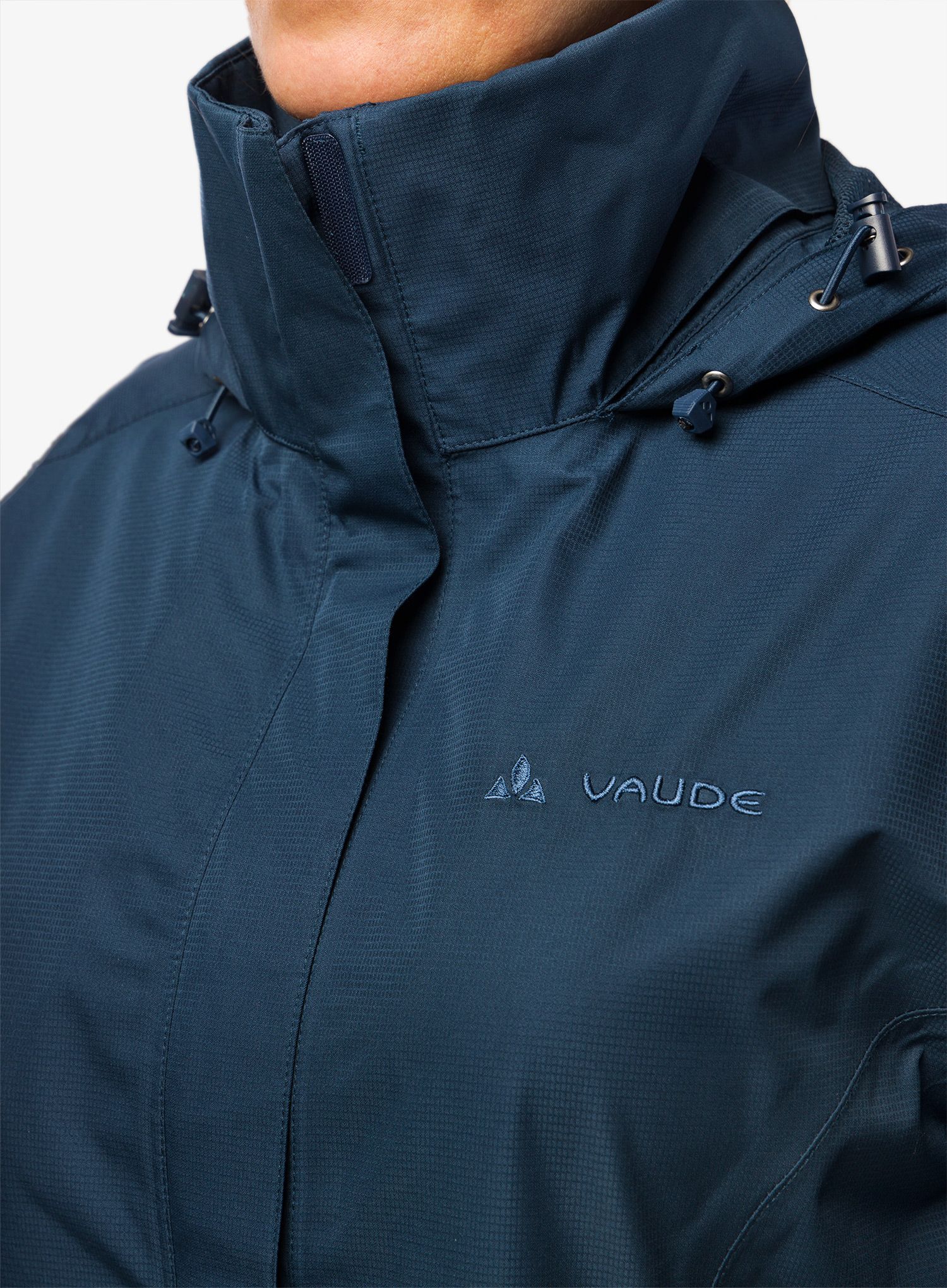 Куртка дощовик жіноча Vaude Escape Light Jacket - dark sea