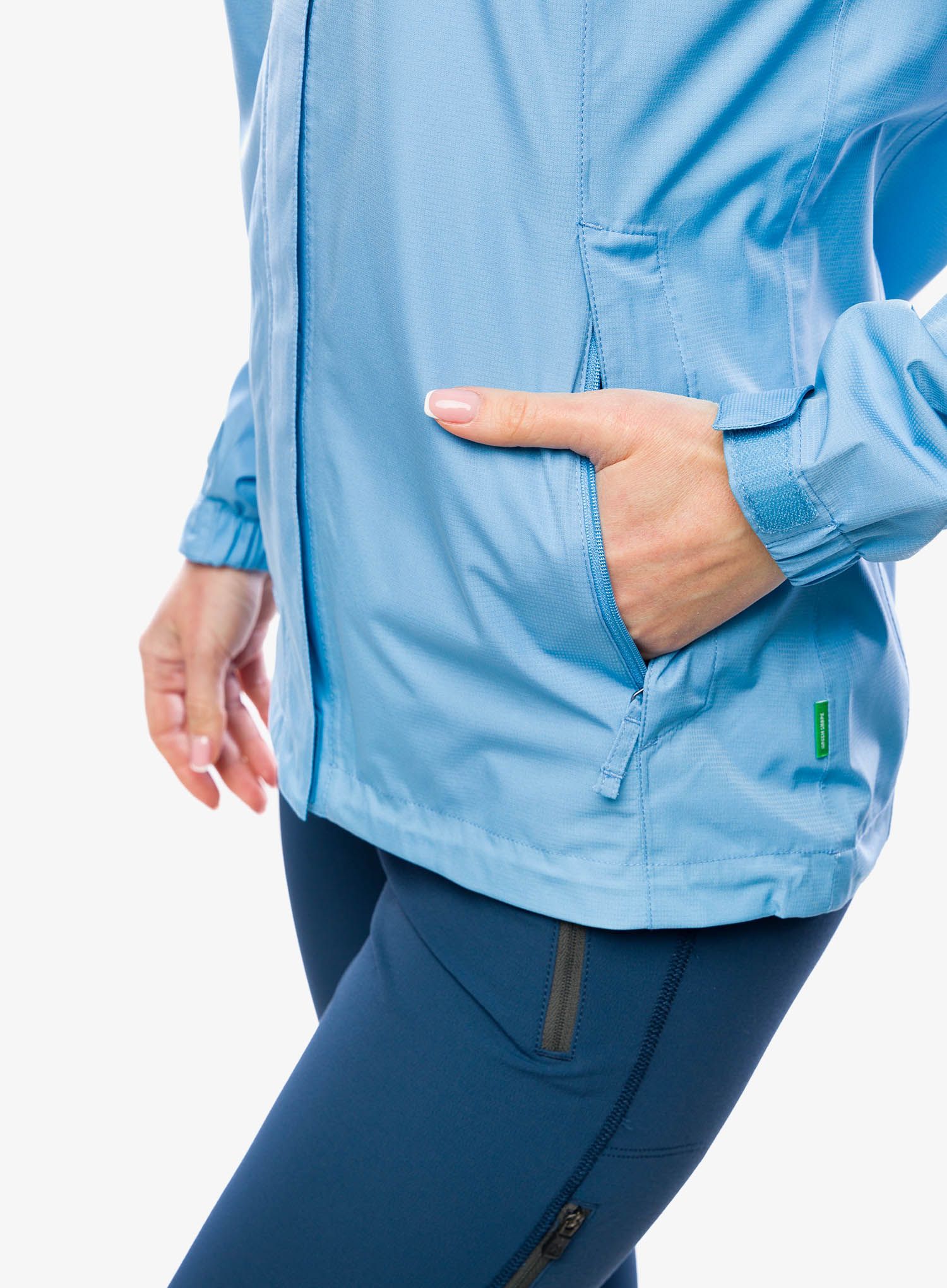 Куртка дощовик жіноча Vaude Escape Light Jacket - pastel blue