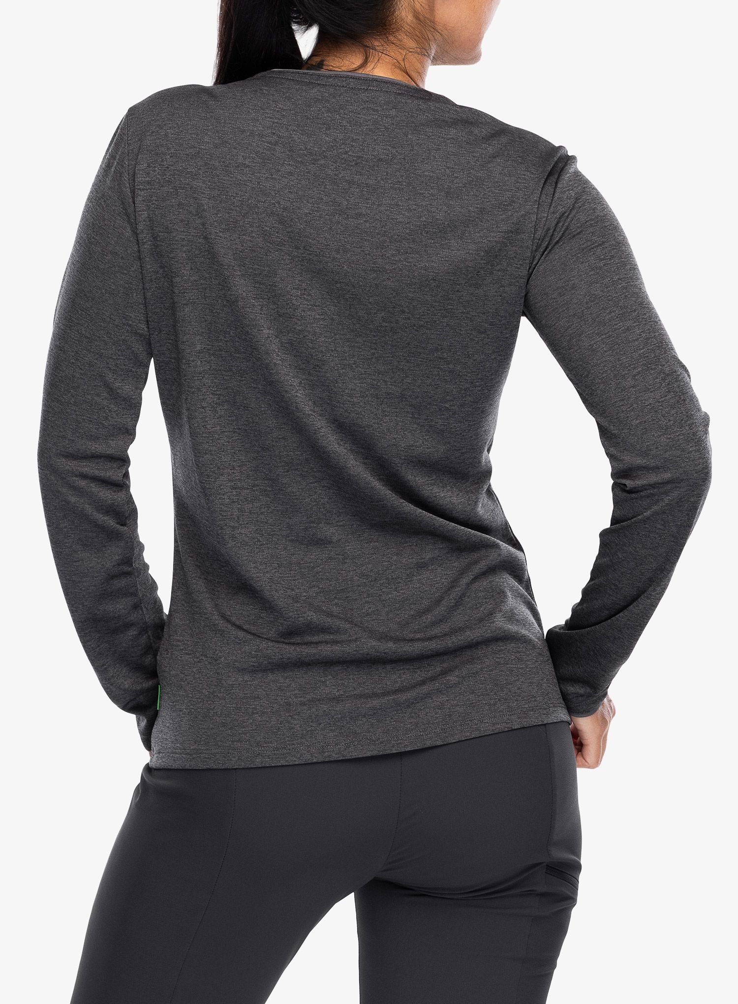 Термокофта жіноча Vaude Essential LS T-Shirt - black