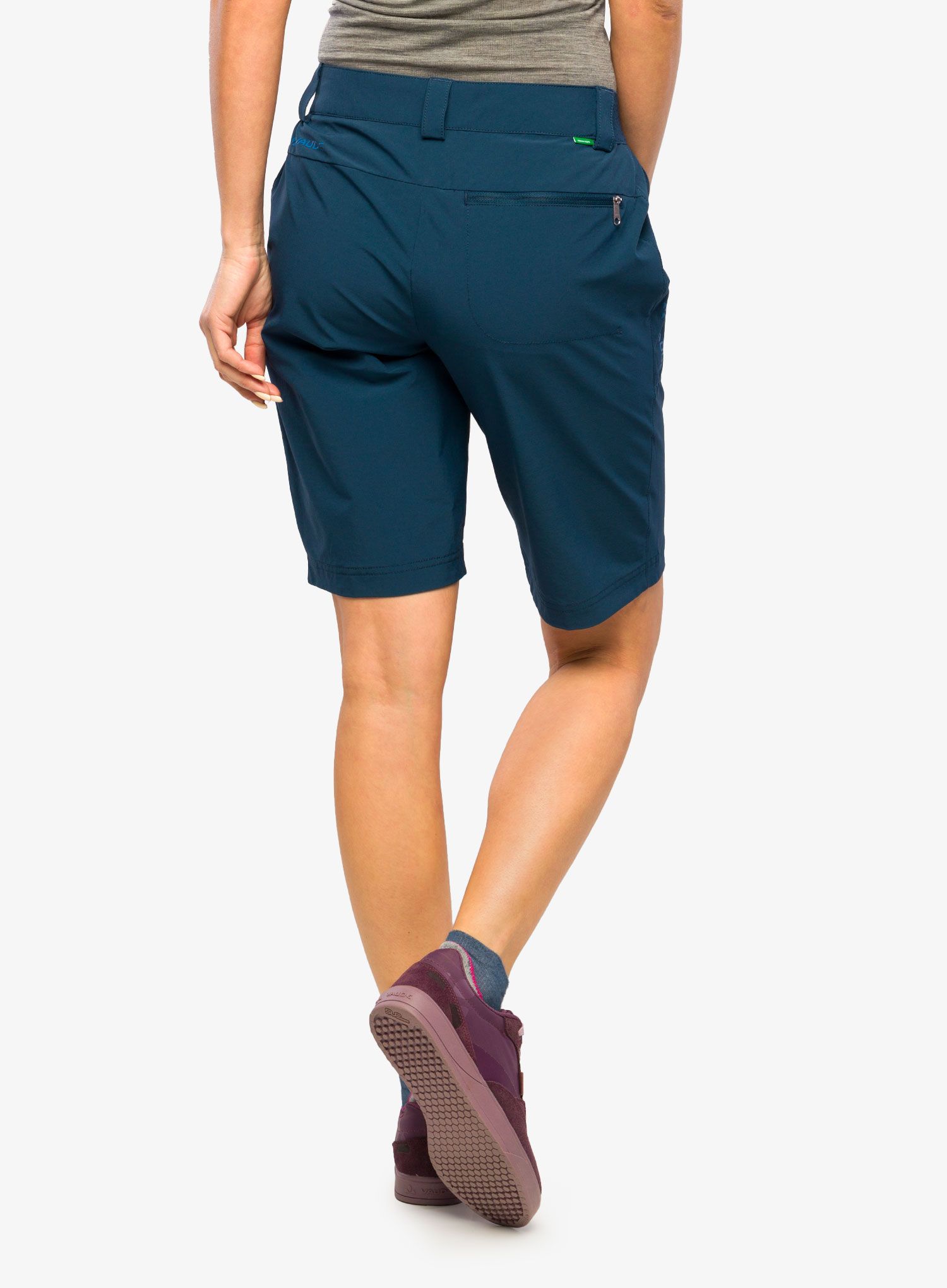 Шорти туристичні жіночі Vaude Farley Stretch Shorts II - dark sea