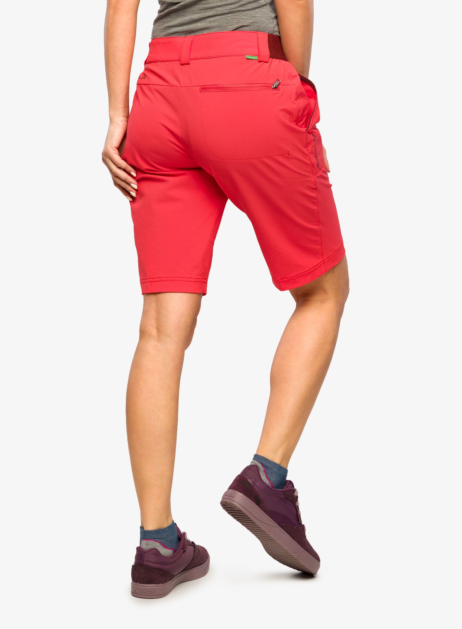 Шорти туристичні жіночі Vaude Farley Stretch Shorts II - flame