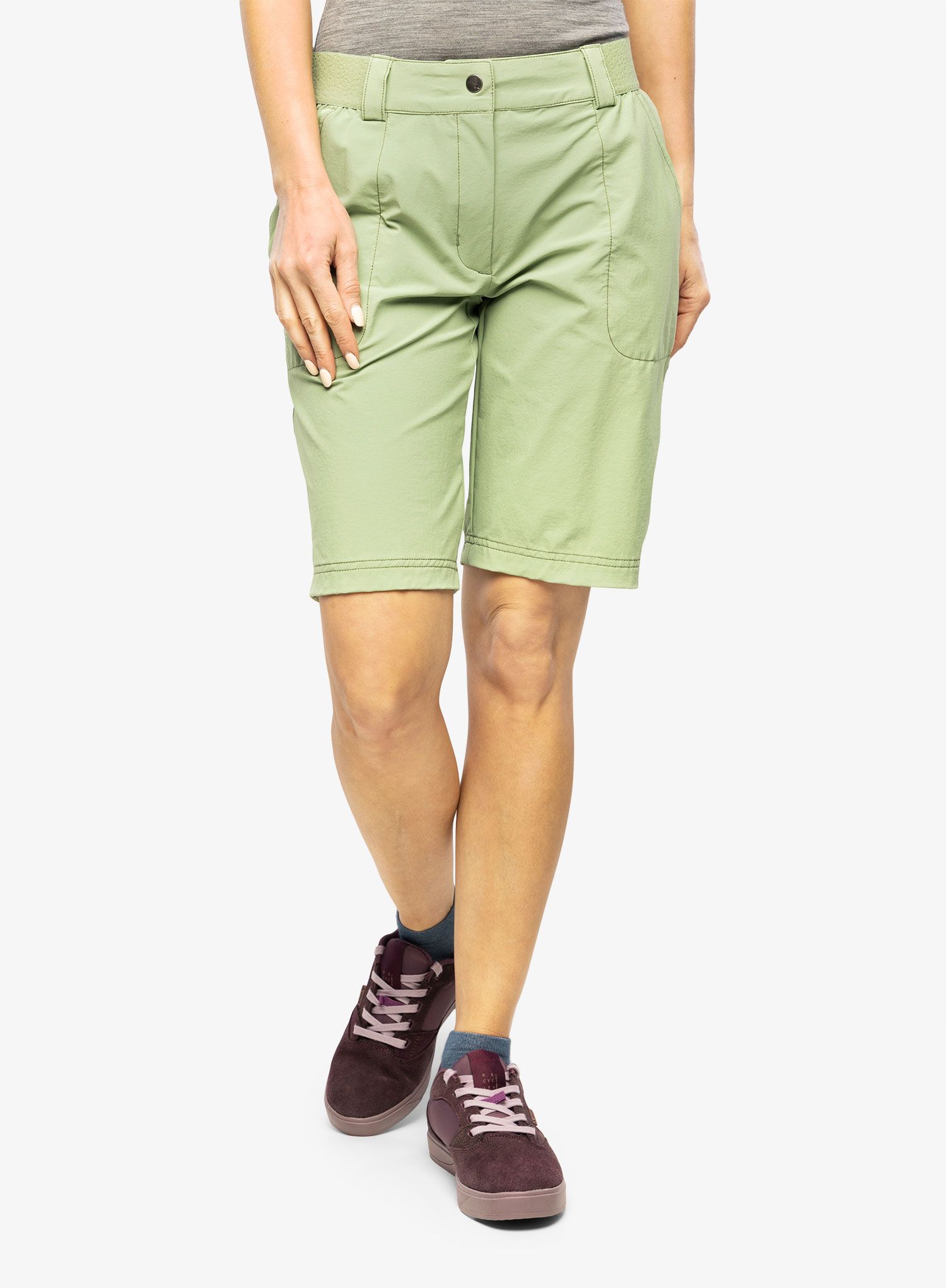 Шорти туристичні жіночі Vaude Farley Stretch Shorts II - willow green