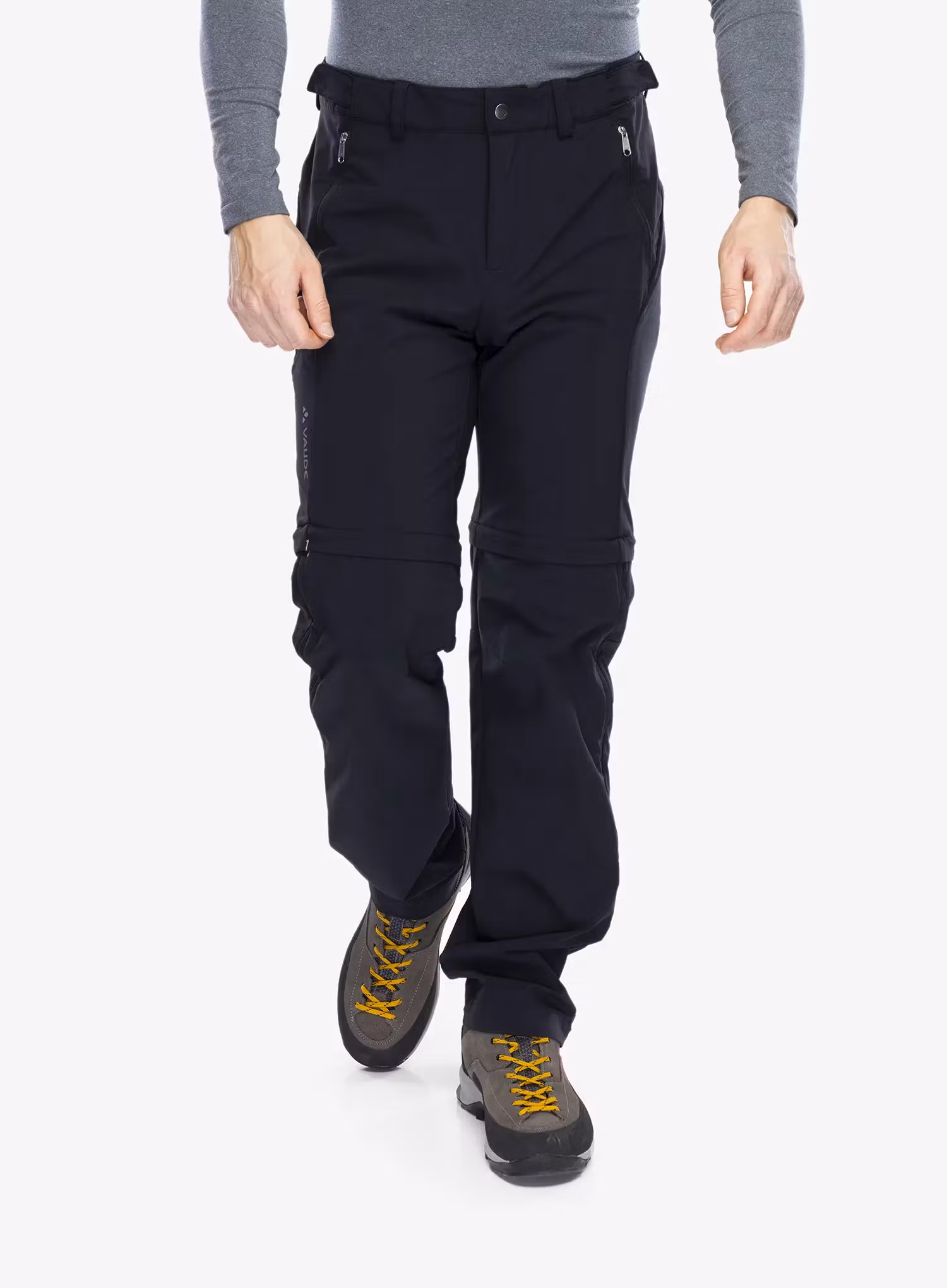 Штани трансформери Vaude Farley Stretch T-Zip Pants III - black