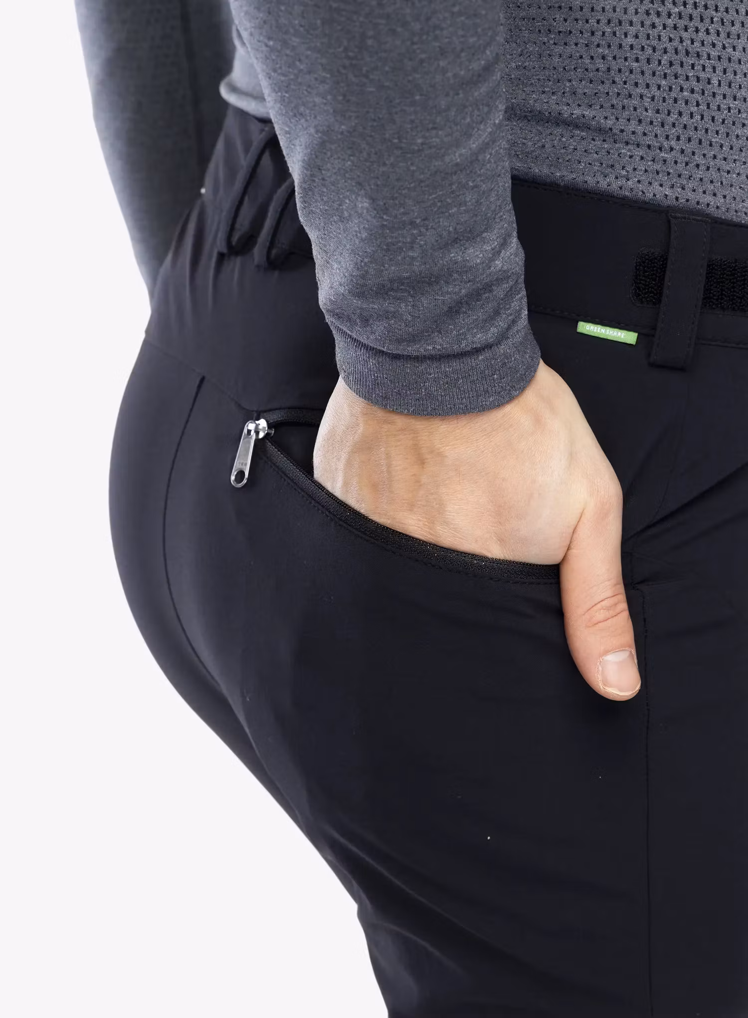 Штани трансформери Vaude Farley Stretch T-Zip Pants III - black
