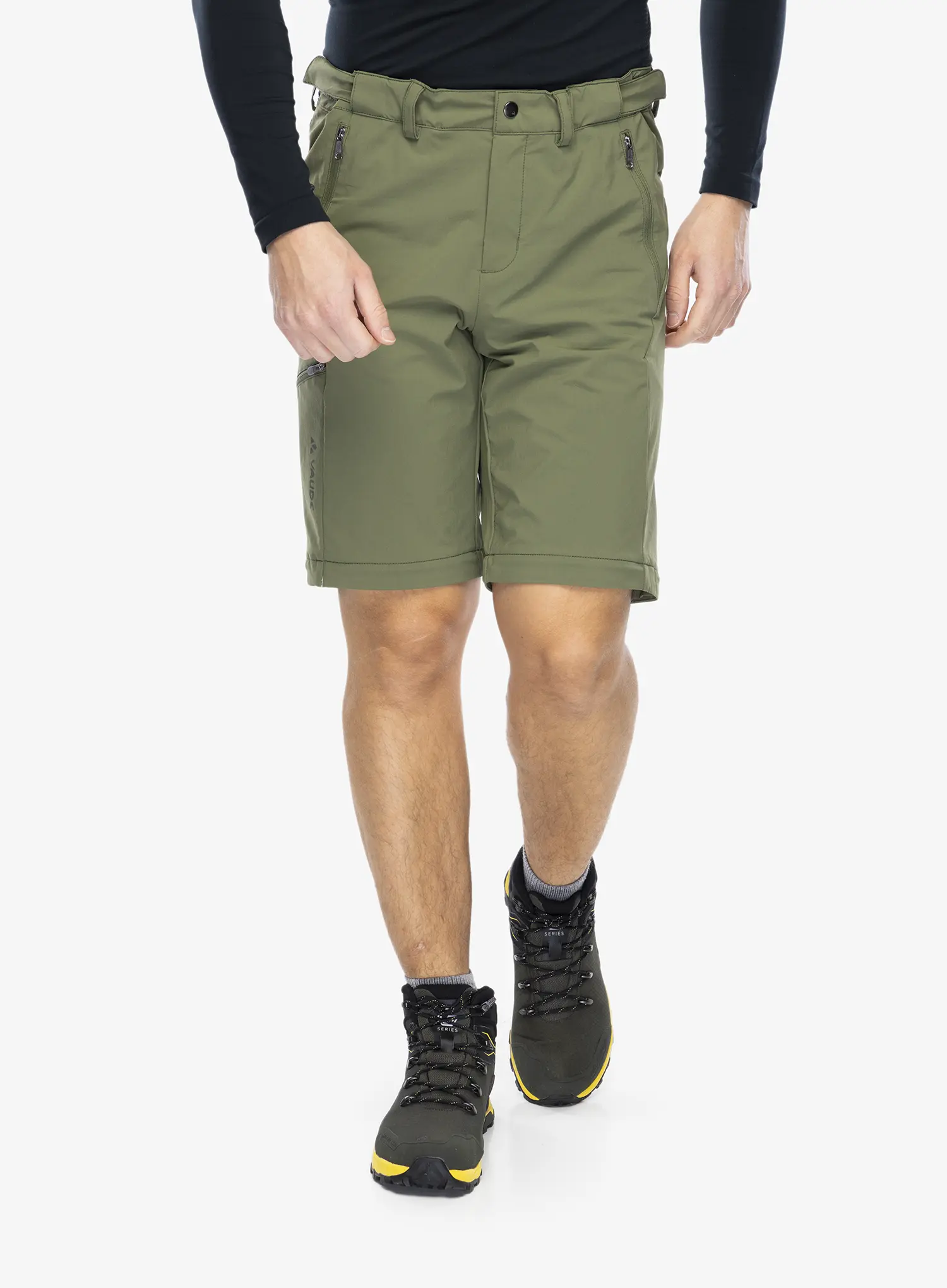 Штани трансформери Vaude Farley Stretch T-Zip Pants III - cedar wood