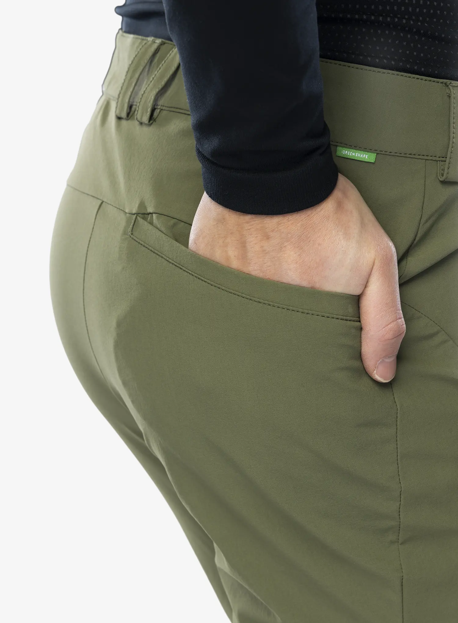 Штани туристичні Vaude Farley Stretch ZO Pants II - cedar wood