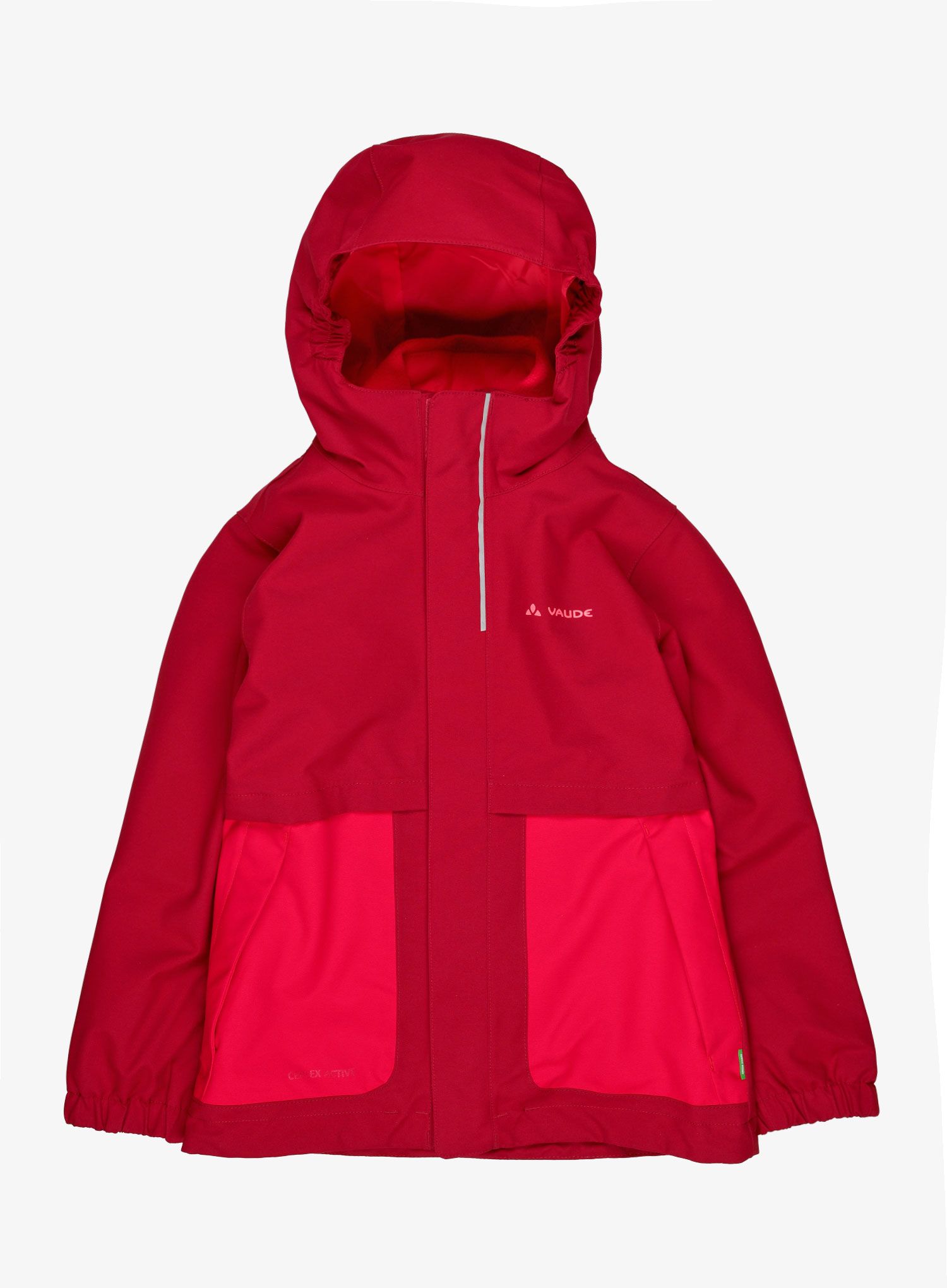 Куртка дівчача Vaude Kids Campfire 3in1 Jacket - salsa