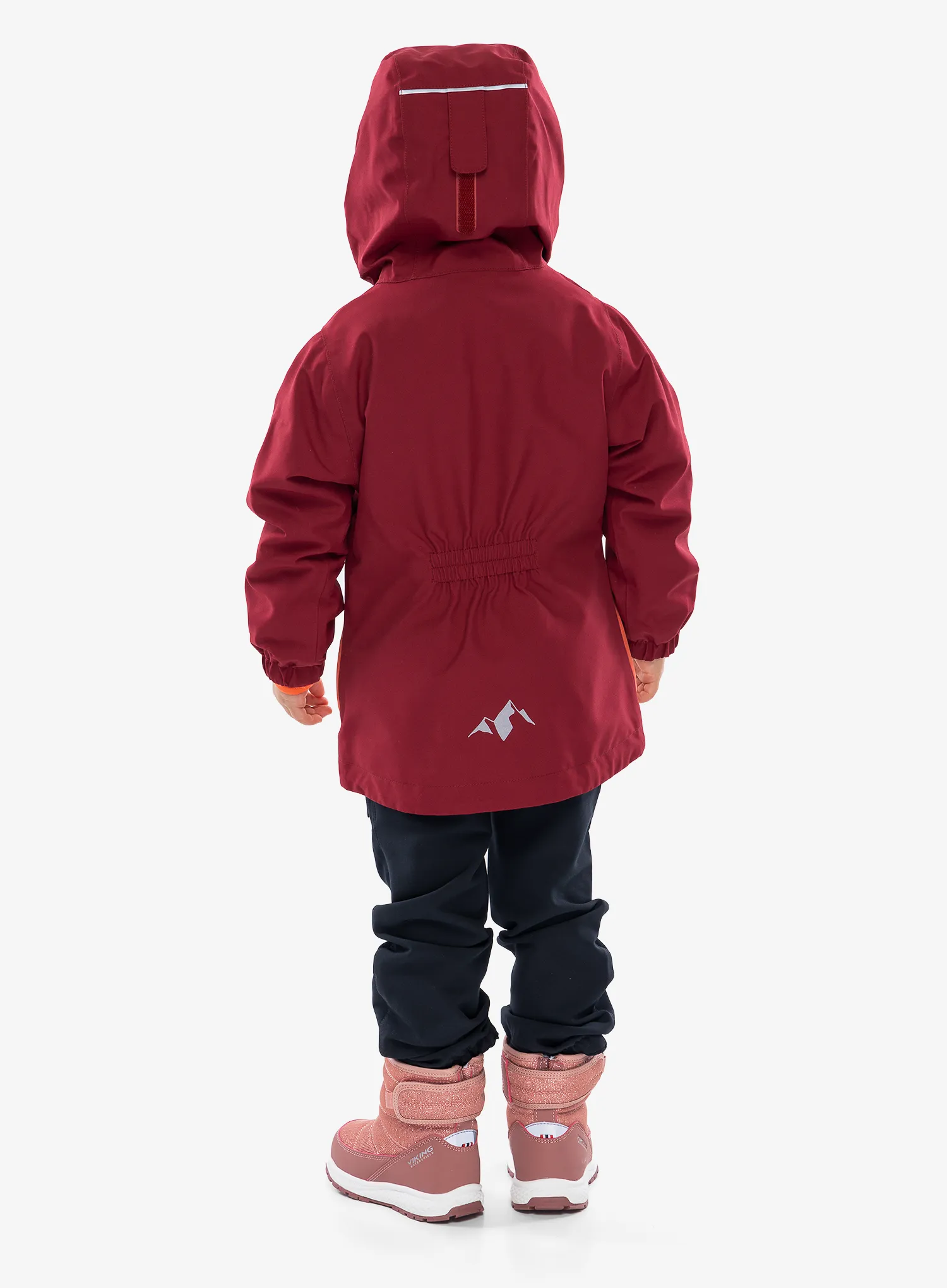 Куртка дівчача Vaude Kids Campfire 3in1 Jacket - salsa/orange