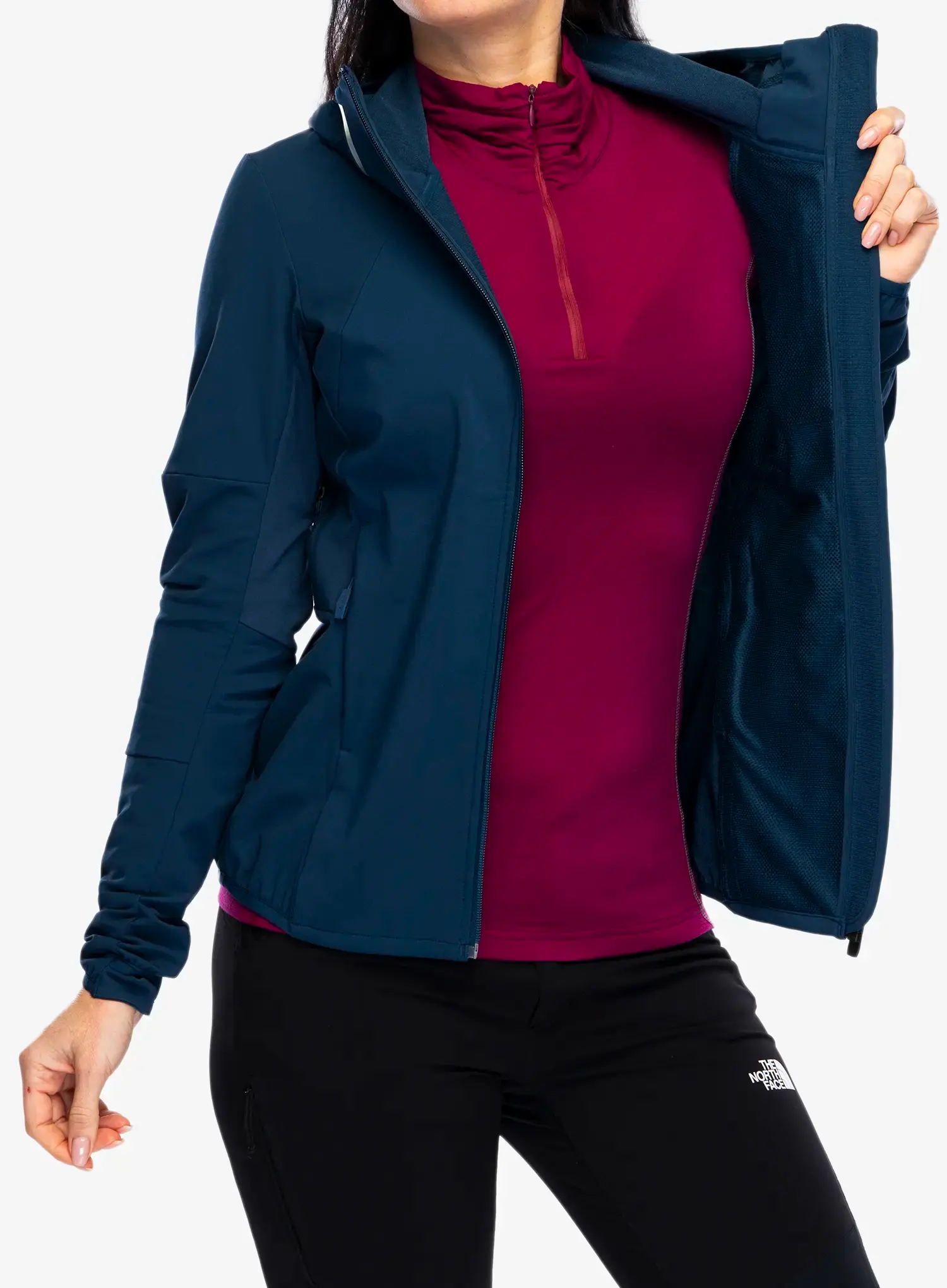 Куртка softshell жіноча Vaude Larice Jacket IV - dark sea