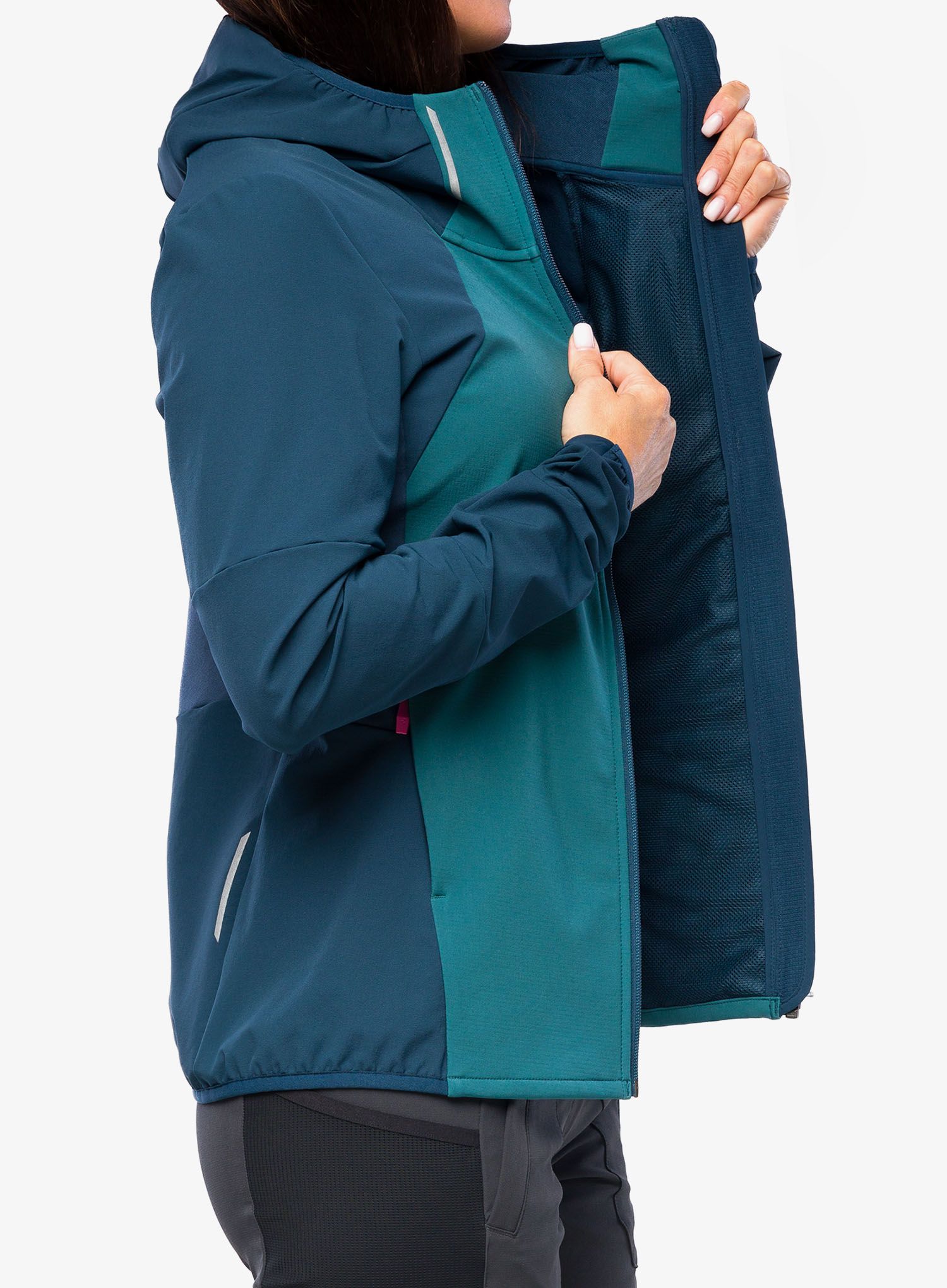 Куртка softshell жіноча Vaude Larice Jacket IV - mallard green
