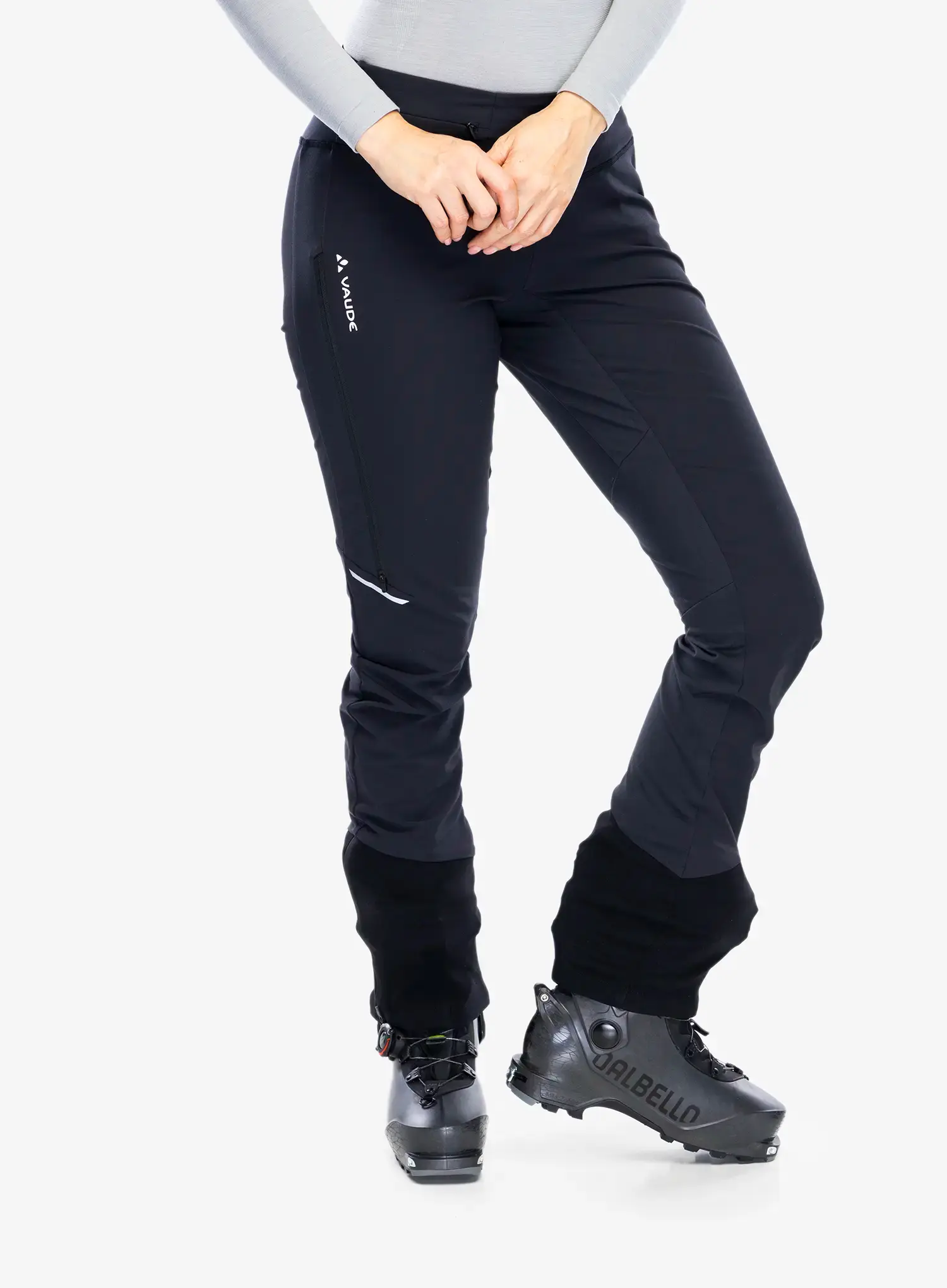 Штани softshell жіночі Vaude Larice Light Pants III - black