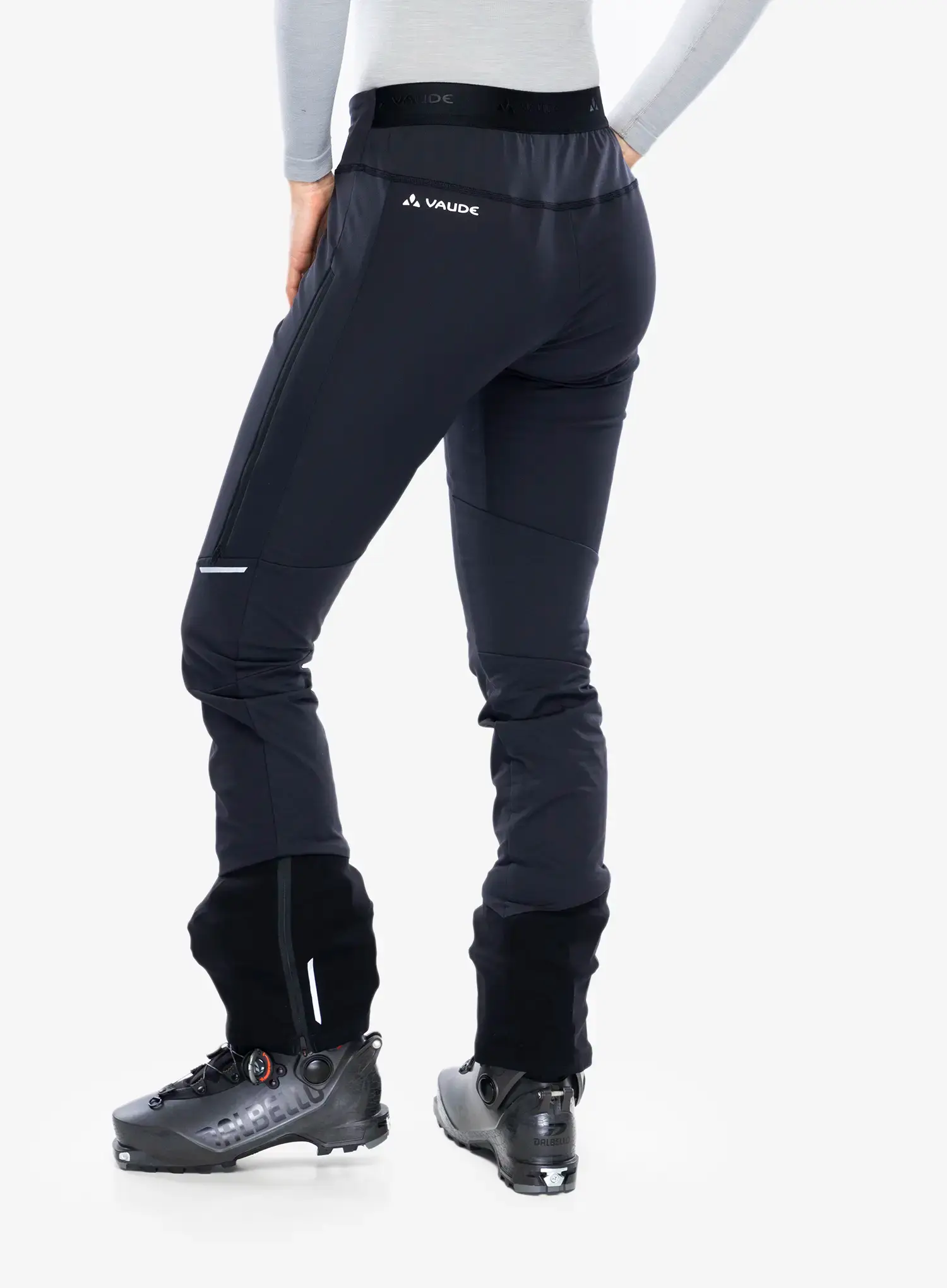 Штани softshell жіночі Vaude Larice Light Pants III - black