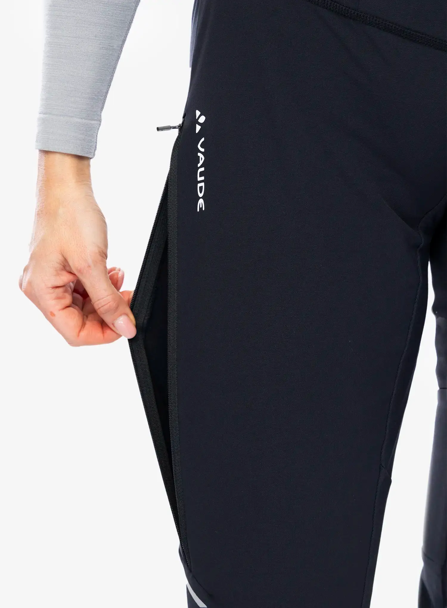 Штани softshell жіночі Vaude Larice Light Pants III - black