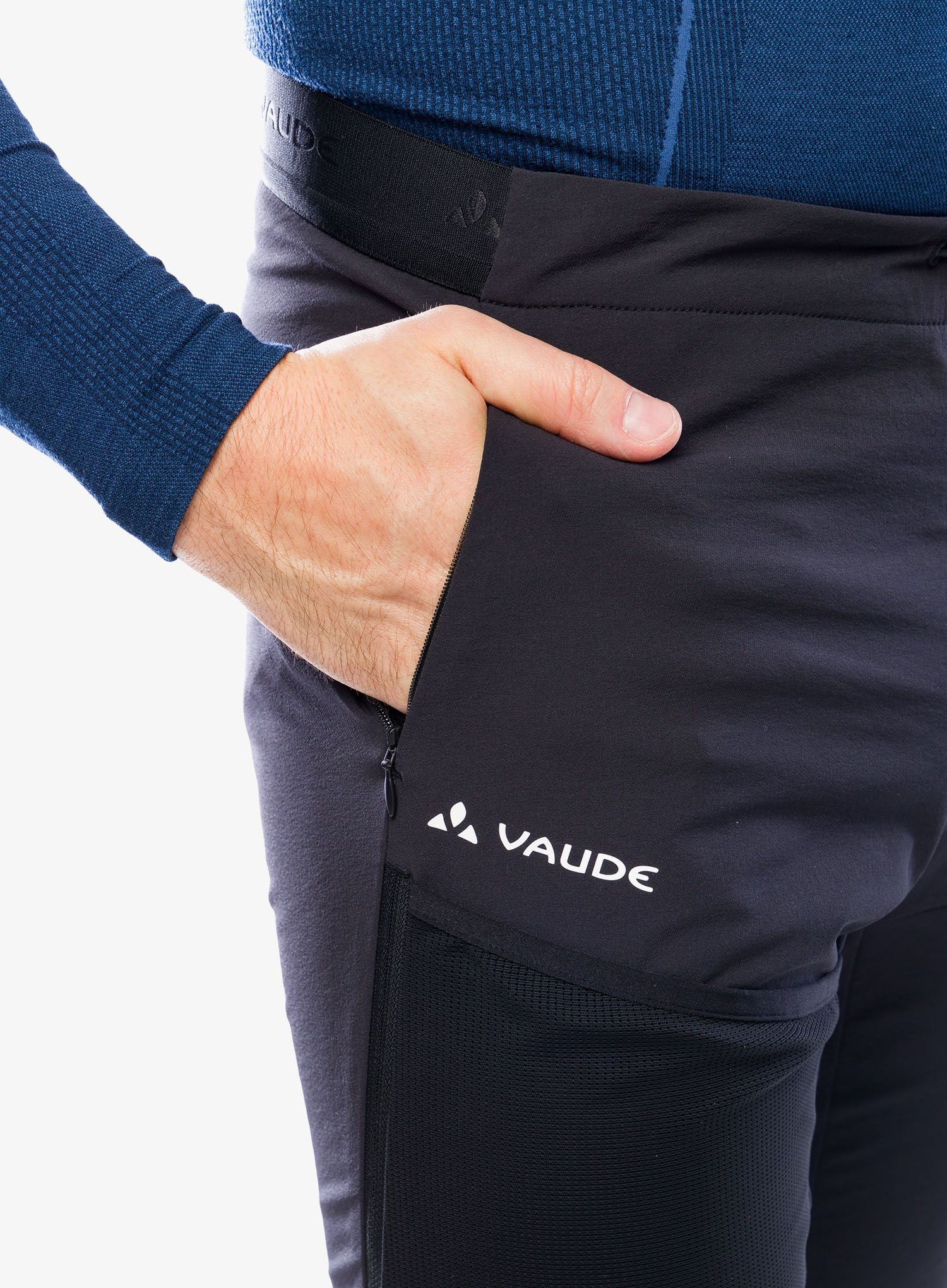 Штани softshell Vaude Larice Light Pants III - black uni