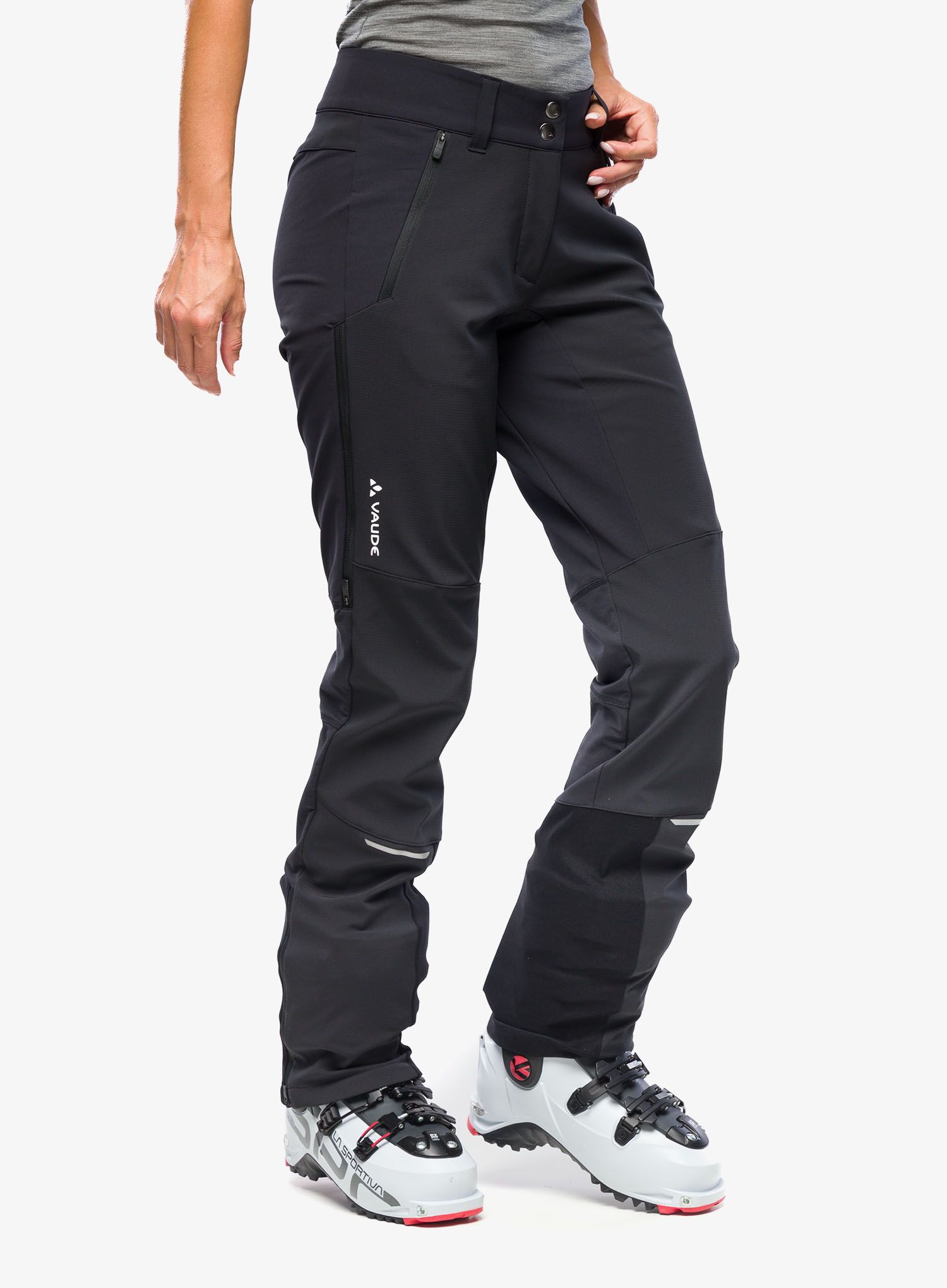 Штани softshell жіночі Vaude Larice Pants IV - black