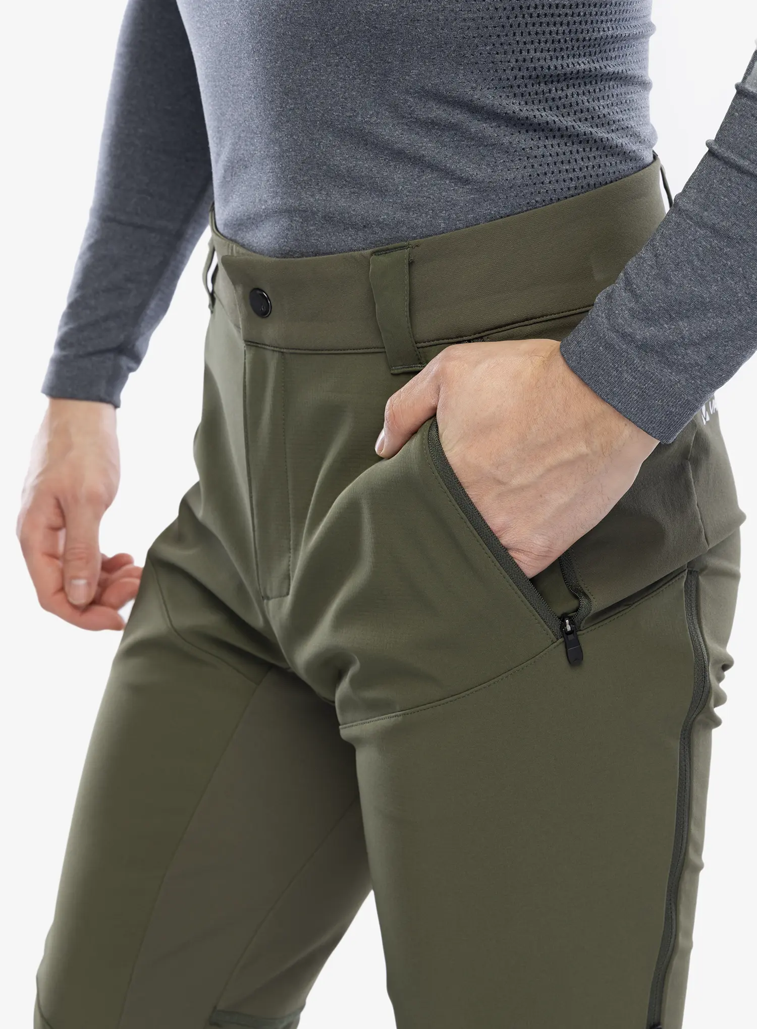 Штани softshell Vaude Larice Pants IV - khaki