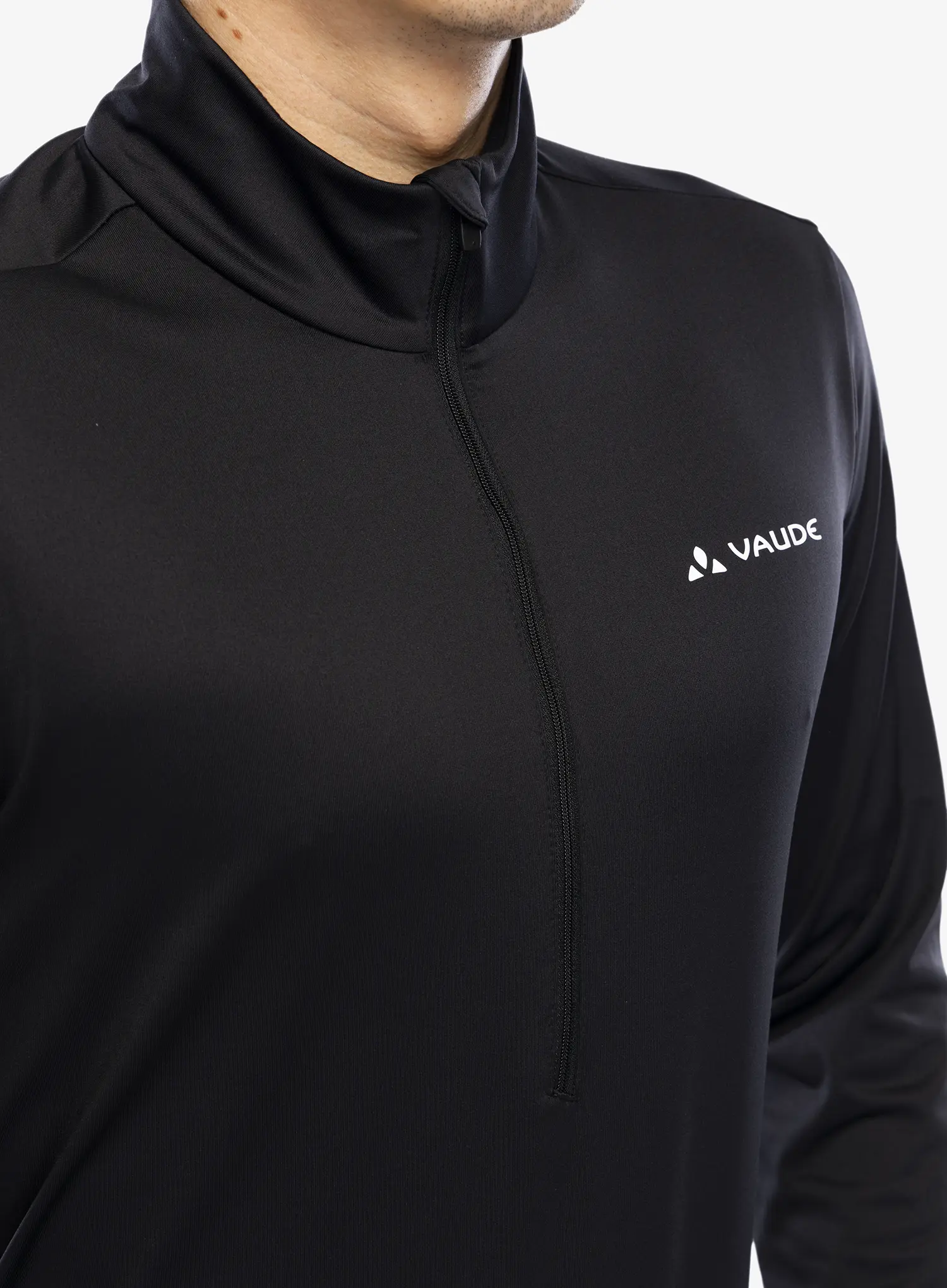 Кофта флісова Vaude Livigno Halfzip II - black