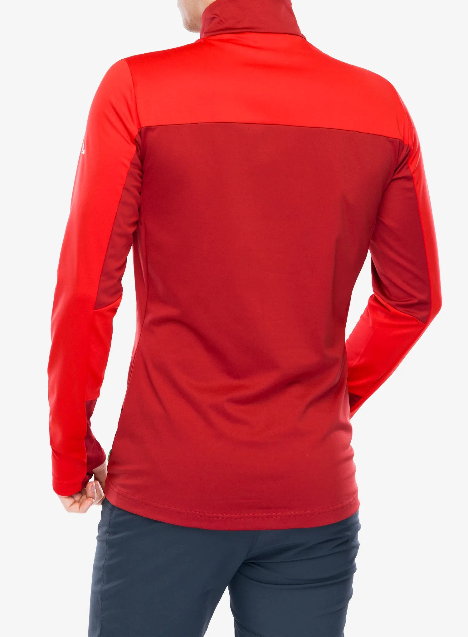 Кофта флісова Vaude Livigno Halfzip II - carmine