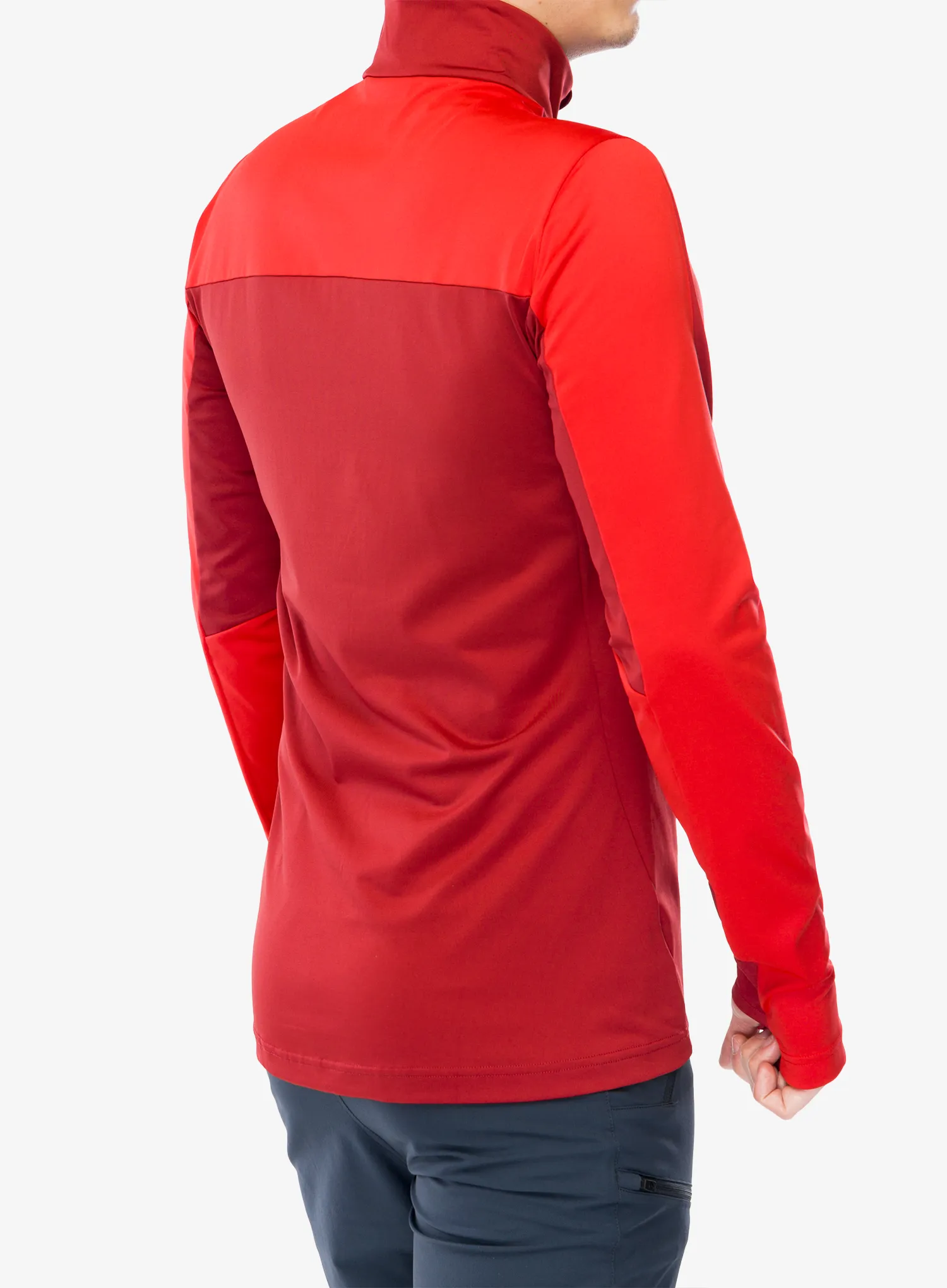 Кофта флісова Vaude Livigno Halfzip II - carmine