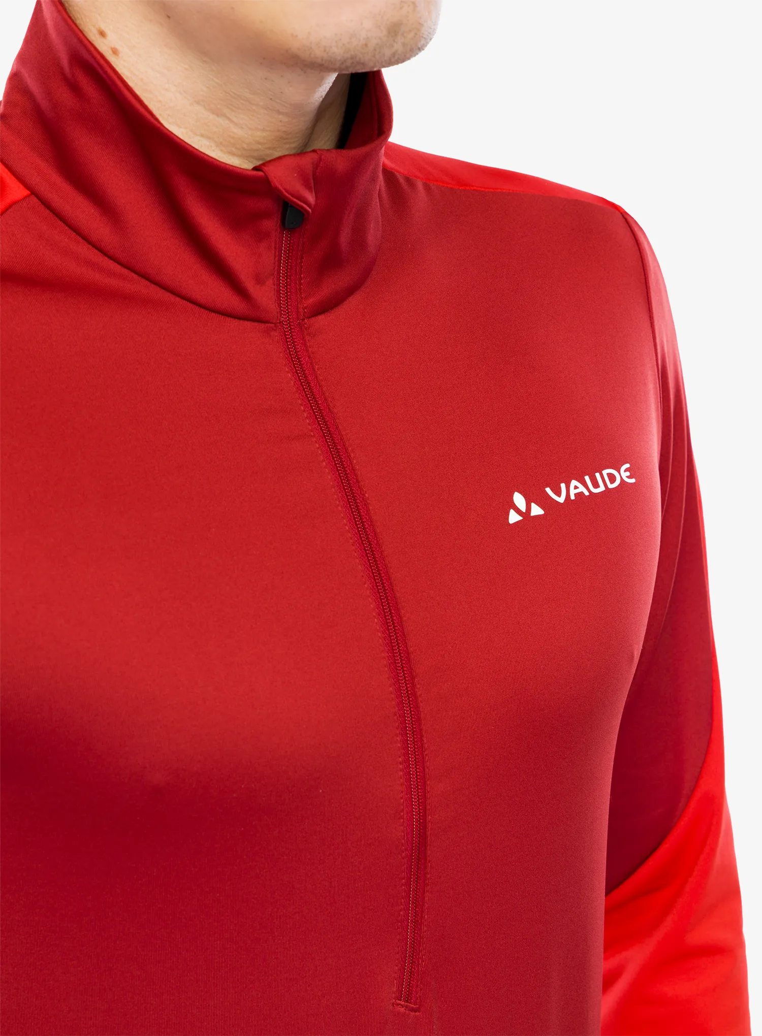 Кофта флісова Vaude Livigno Halfzip II - carmine