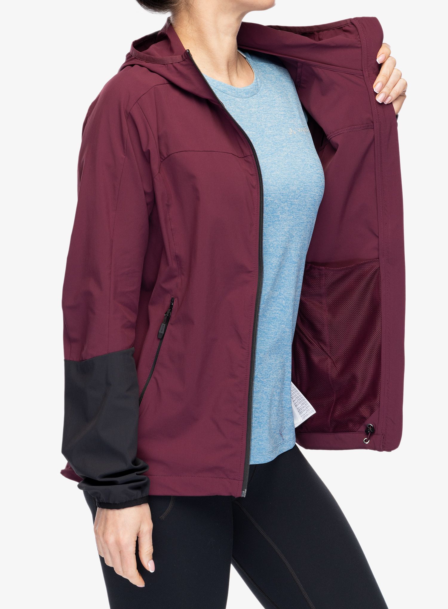 Куртка softshell жіноча Vaude Moab Jacket IV - cassis uni