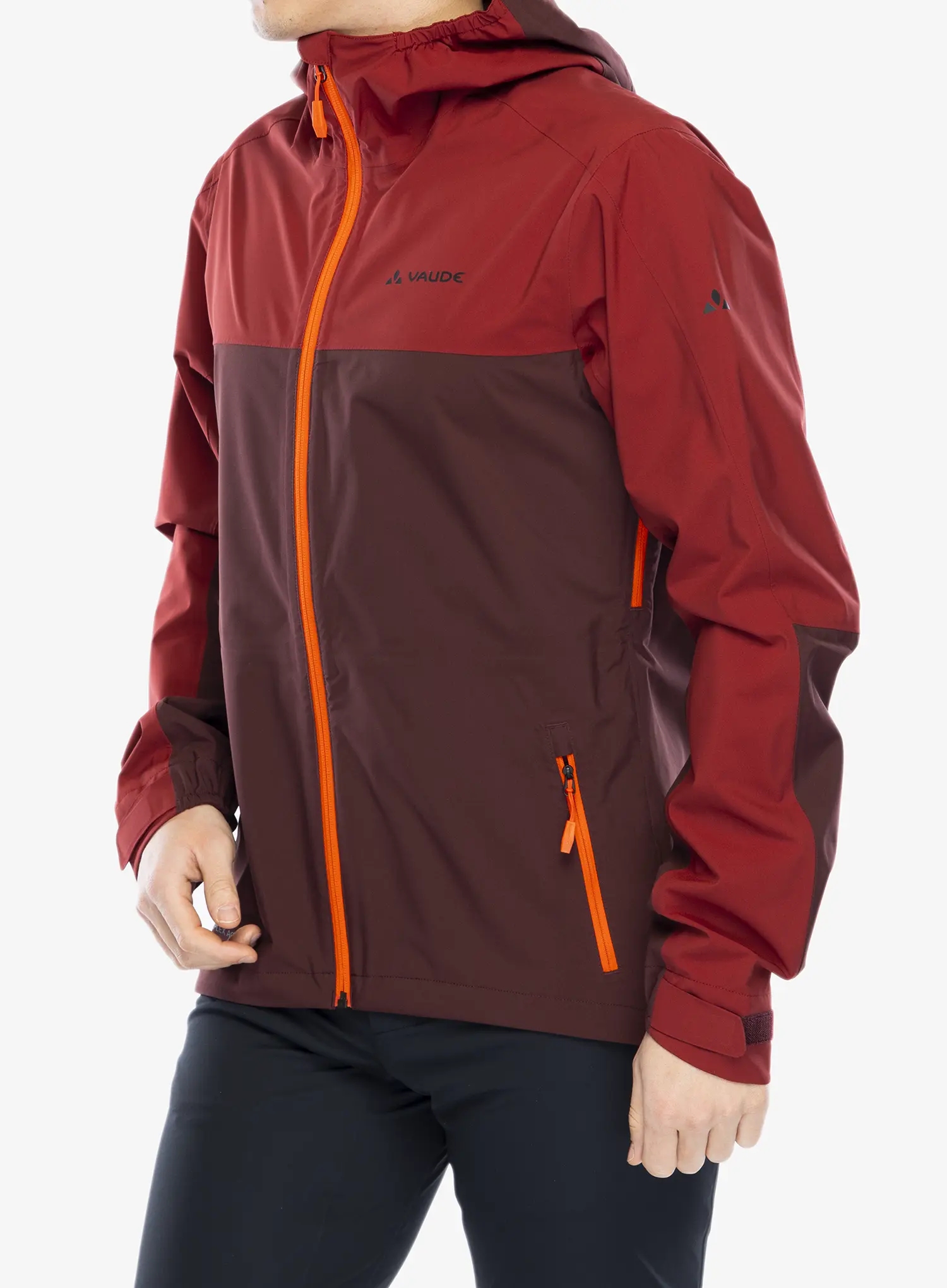 Куртка дощовик Vaude Moab Rain Jacket - dark oak