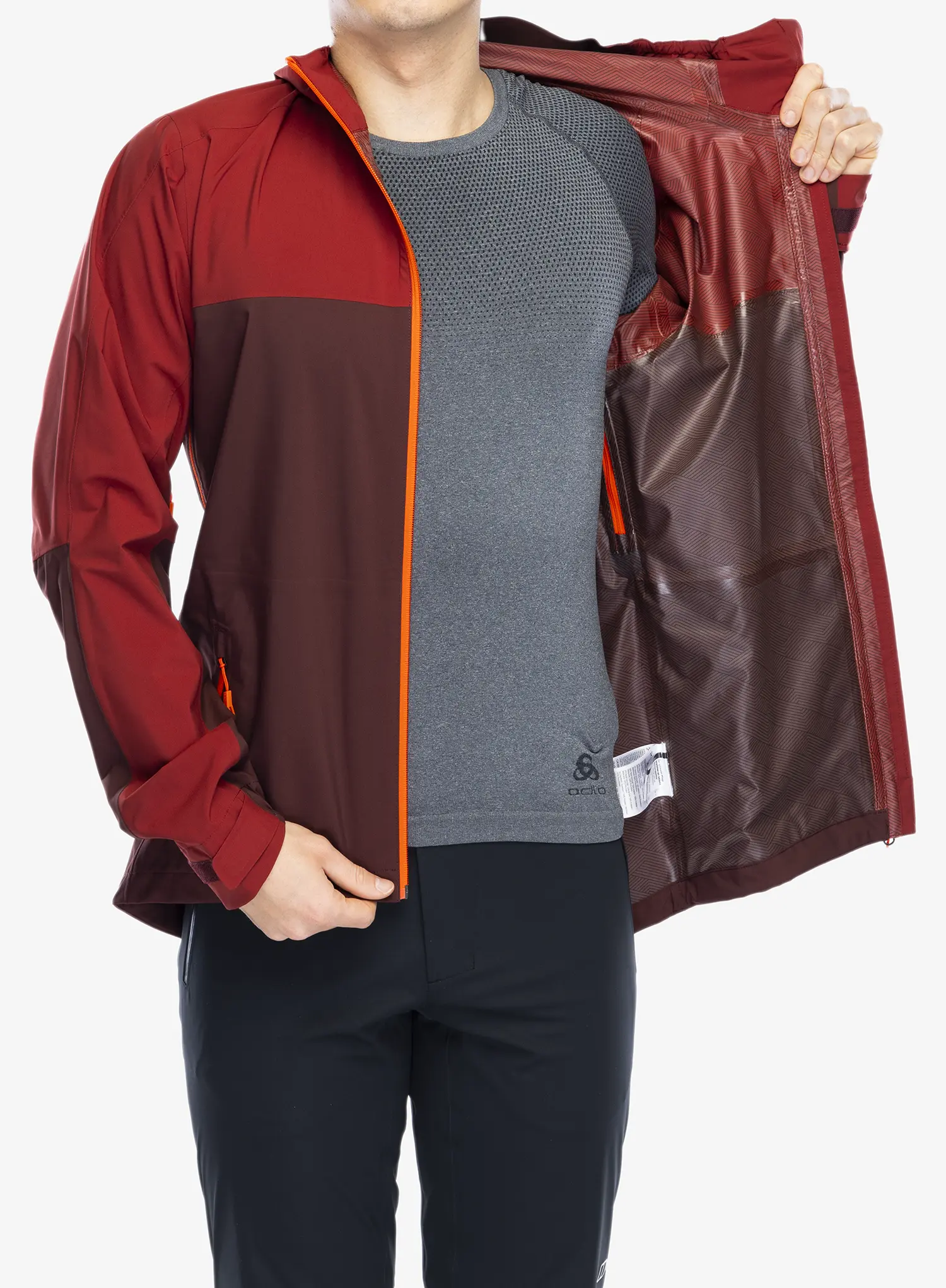 Куртка дощовик Vaude Moab Rain Jacket - dark oak