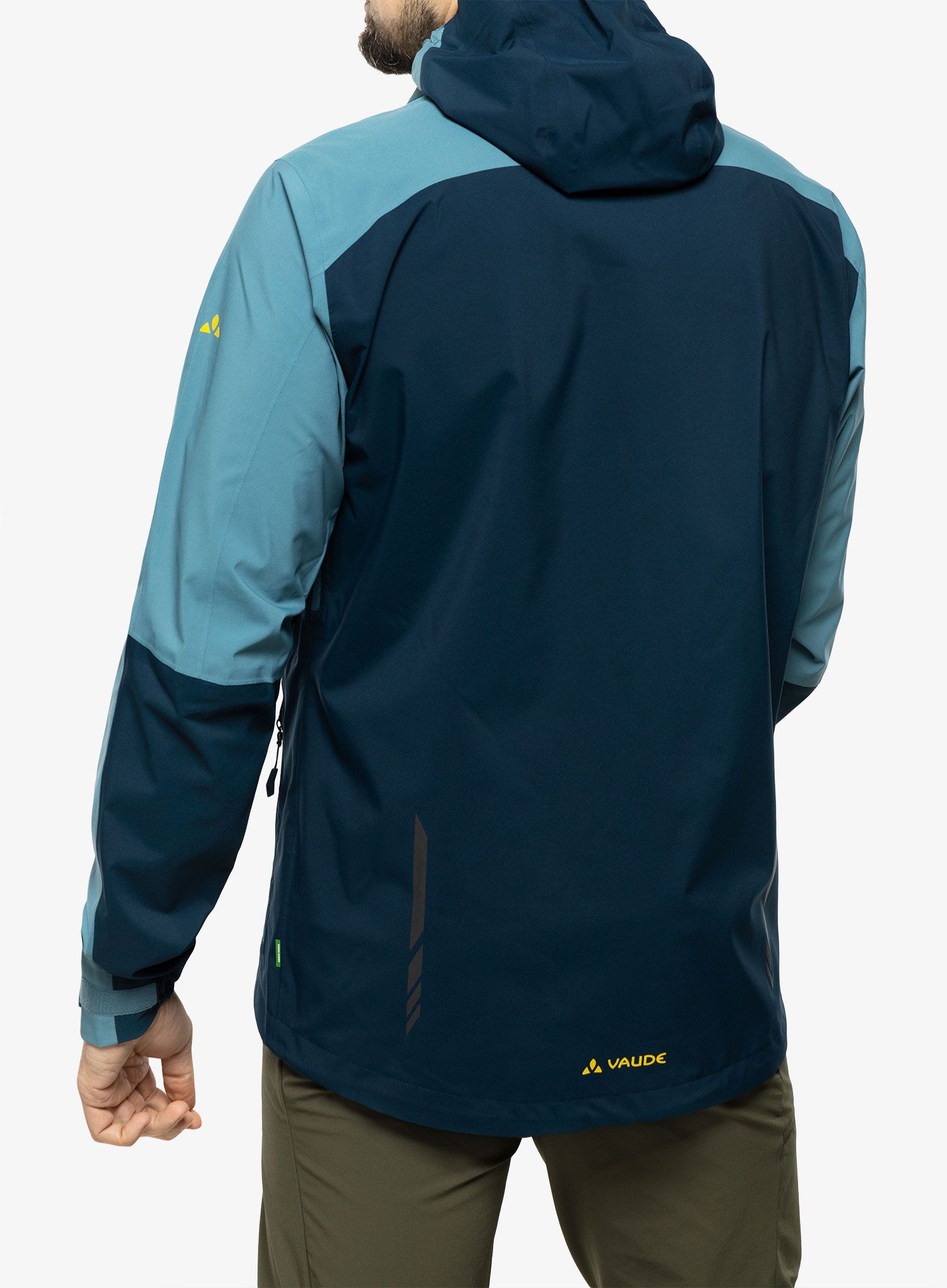 Куртка дощовик Vaude Moab Rain Jacket - dark sea uni