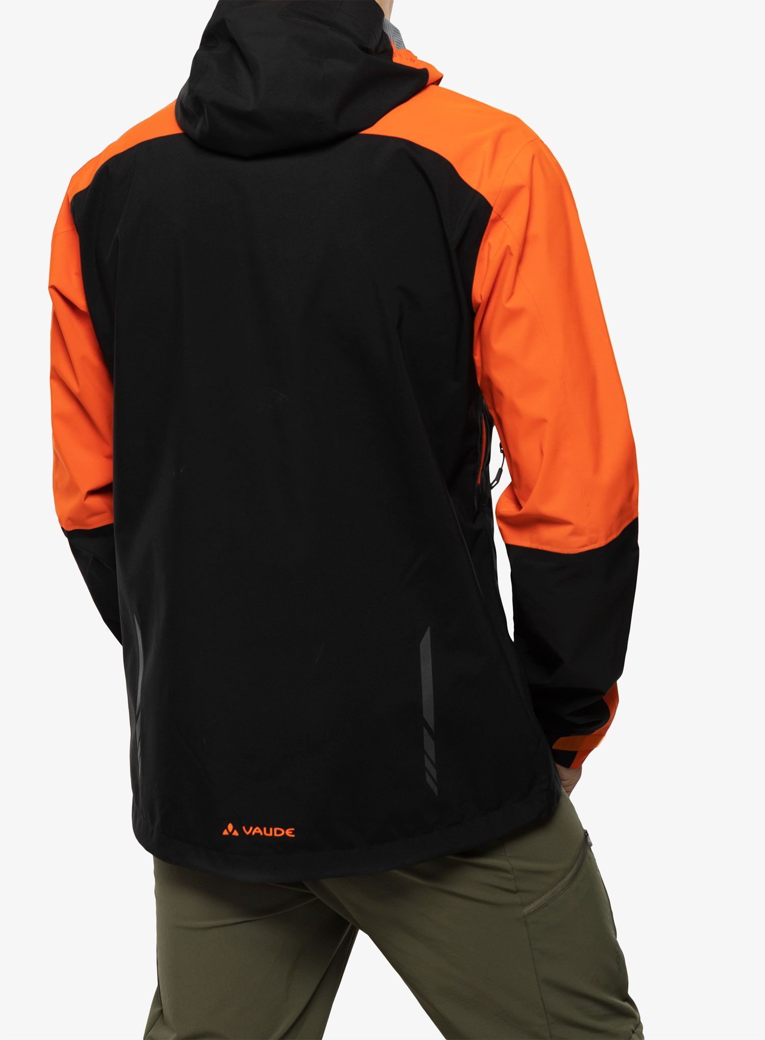 Куртка дощовик Vaude Moab Rain Jacket - glowing red