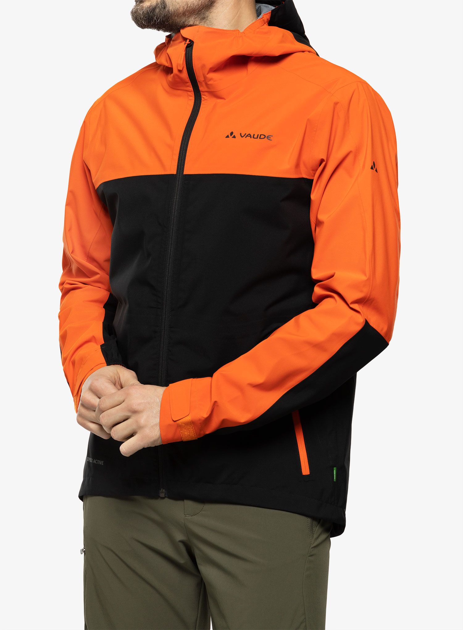 Куртка дощовик Vaude Moab Rain Jacket - glowing red