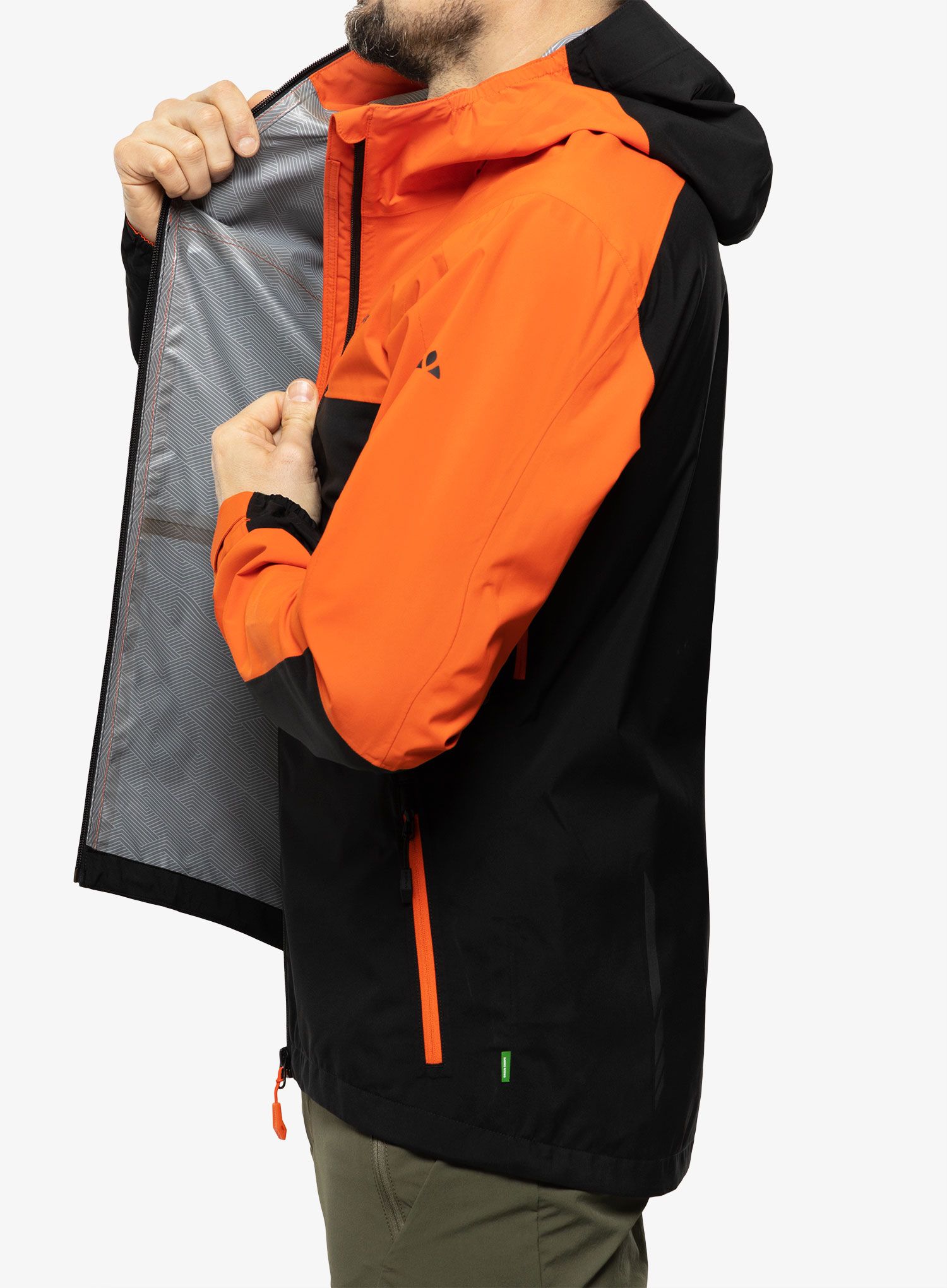 Куртка дощовик Vaude Moab Rain Jacket - glowing red