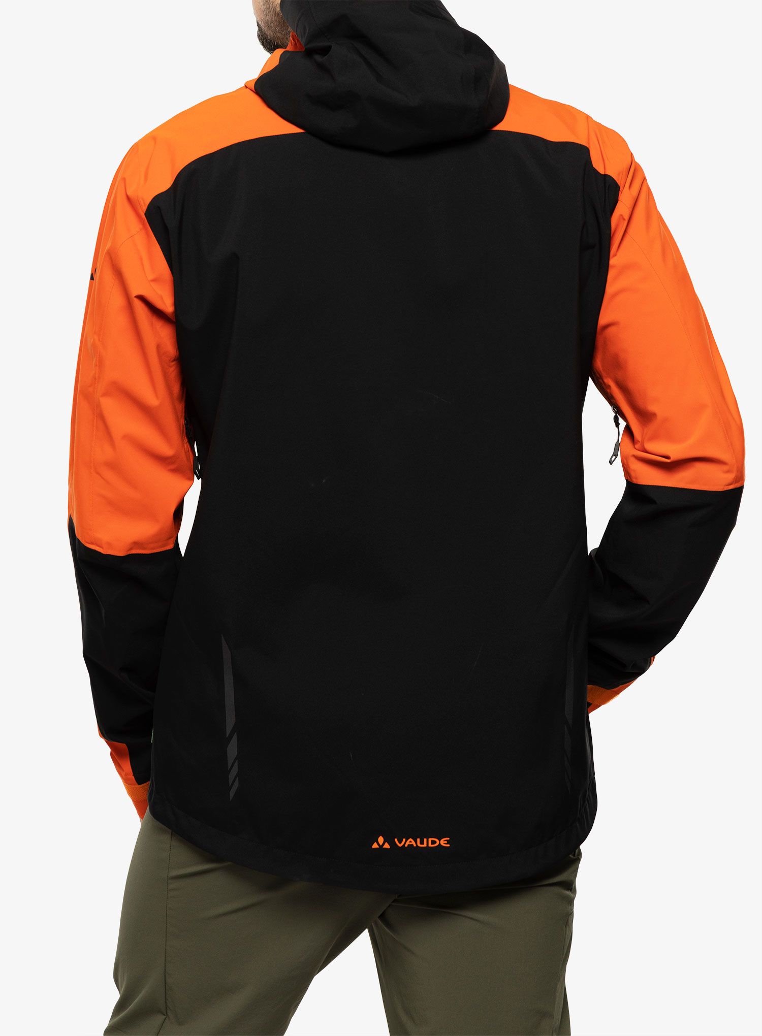 Куртка дощовик Vaude Moab Rain Jacket - glowing red