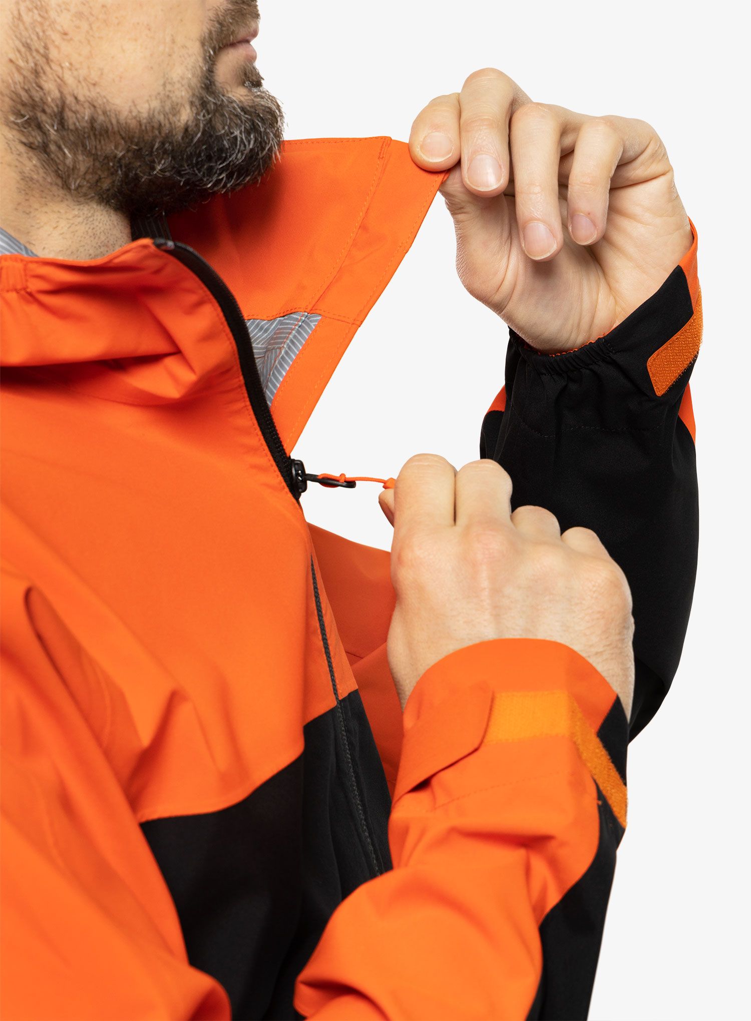 Куртка дощовик Vaude Moab Rain Jacket - glowing red