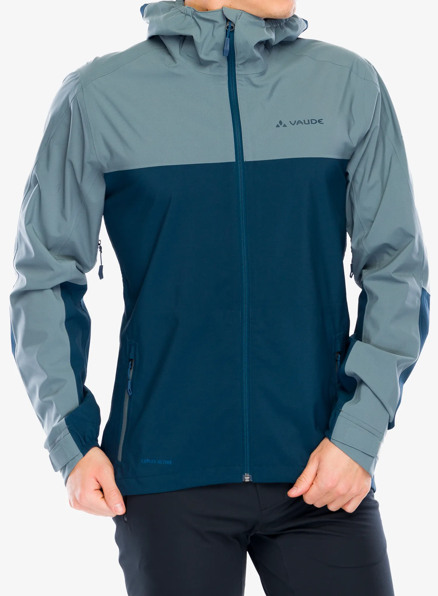 Куртка дощовик Vaude Moab Rain Jacket - heron