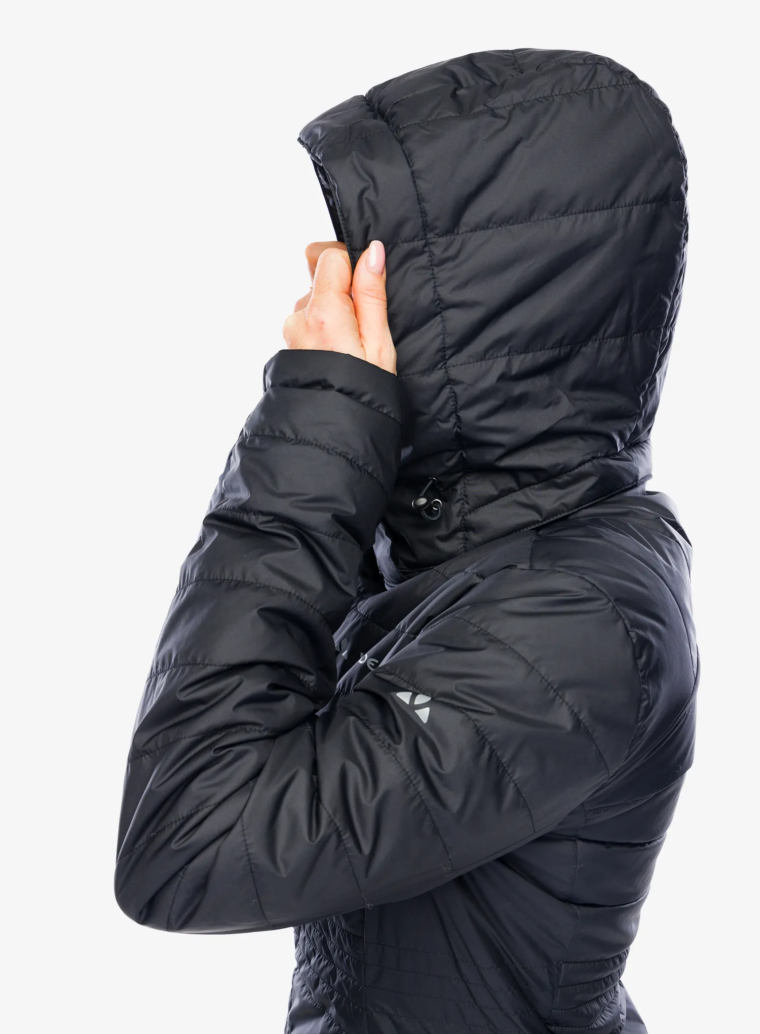 Плащ пуховий жіночий Vaude Moena Insulation Parka - black
