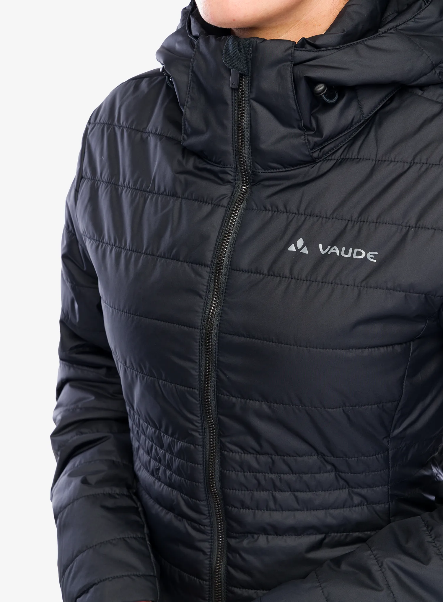 Плащ пуховий жіночий Vaude Moena Insulation Parka - black