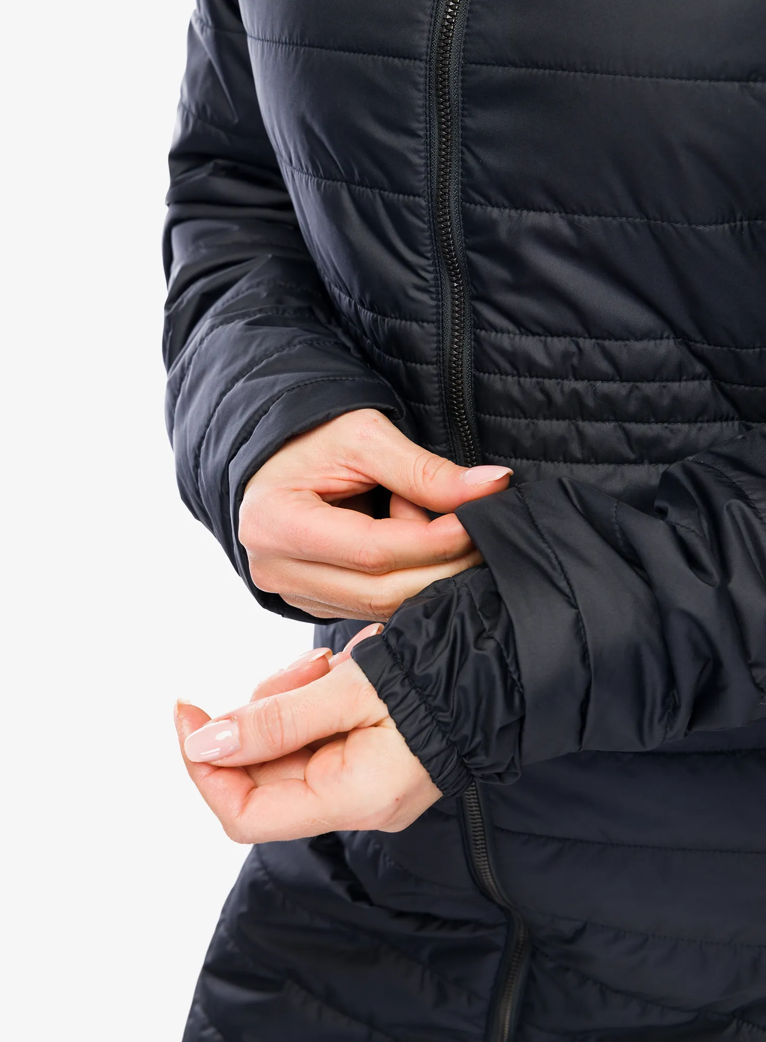 Плащ пуховий жіночий Vaude Moena Insulation Parka - black
