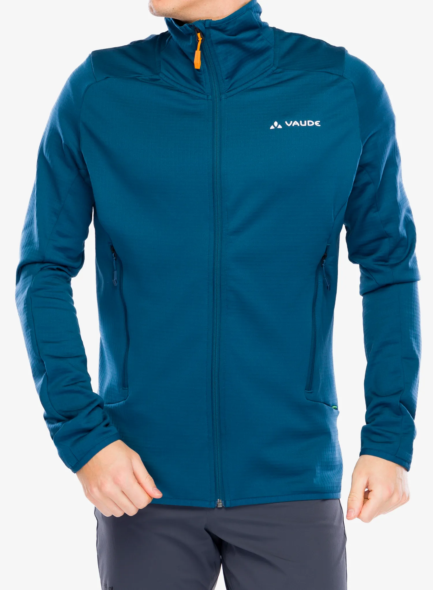 Куртка флісова Vaude Monviso Fleece FZ Jacket II - baltic sea uni