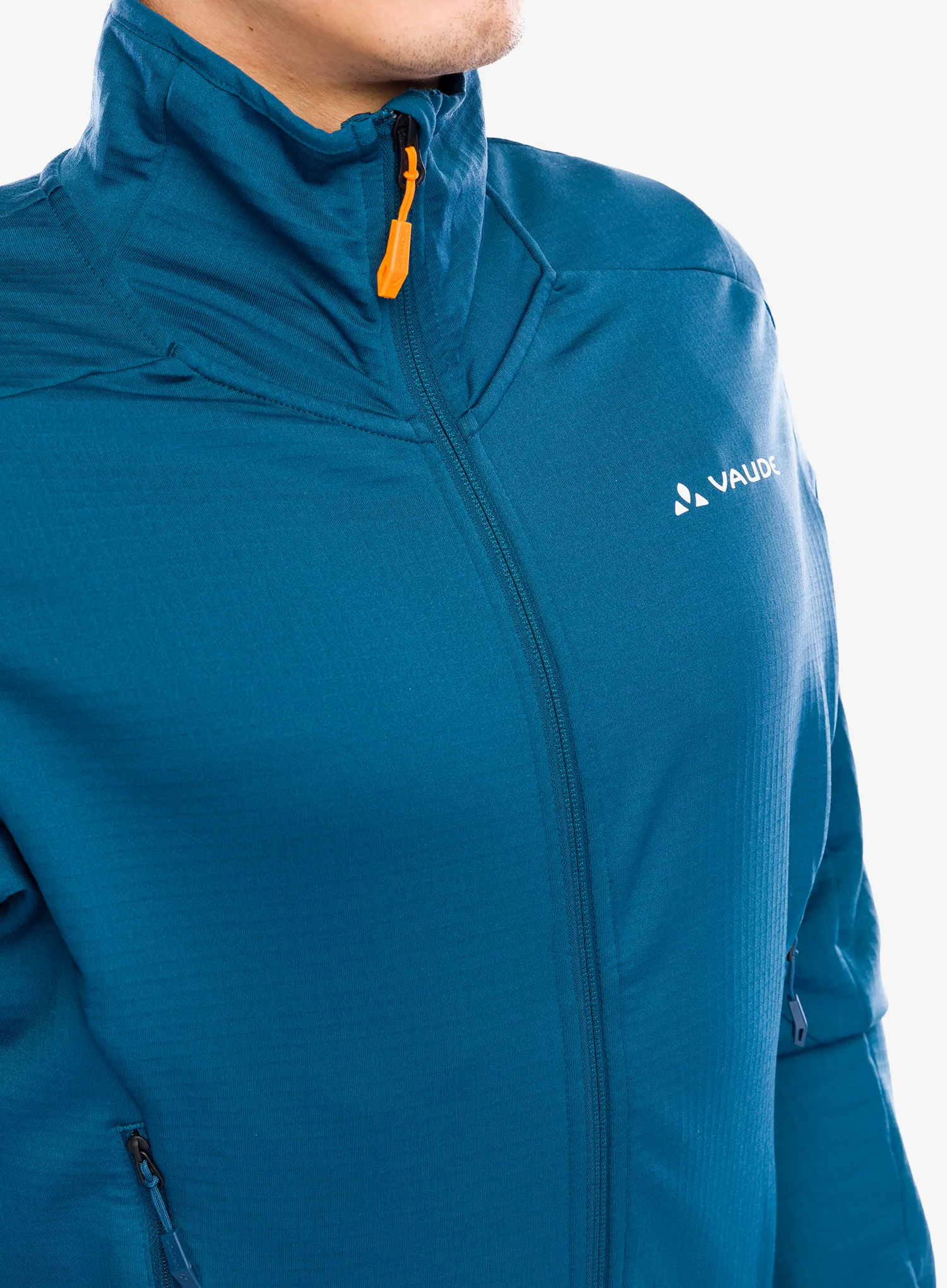 Куртка флісова Vaude Monviso Fleece FZ Jacket II - baltic sea uni