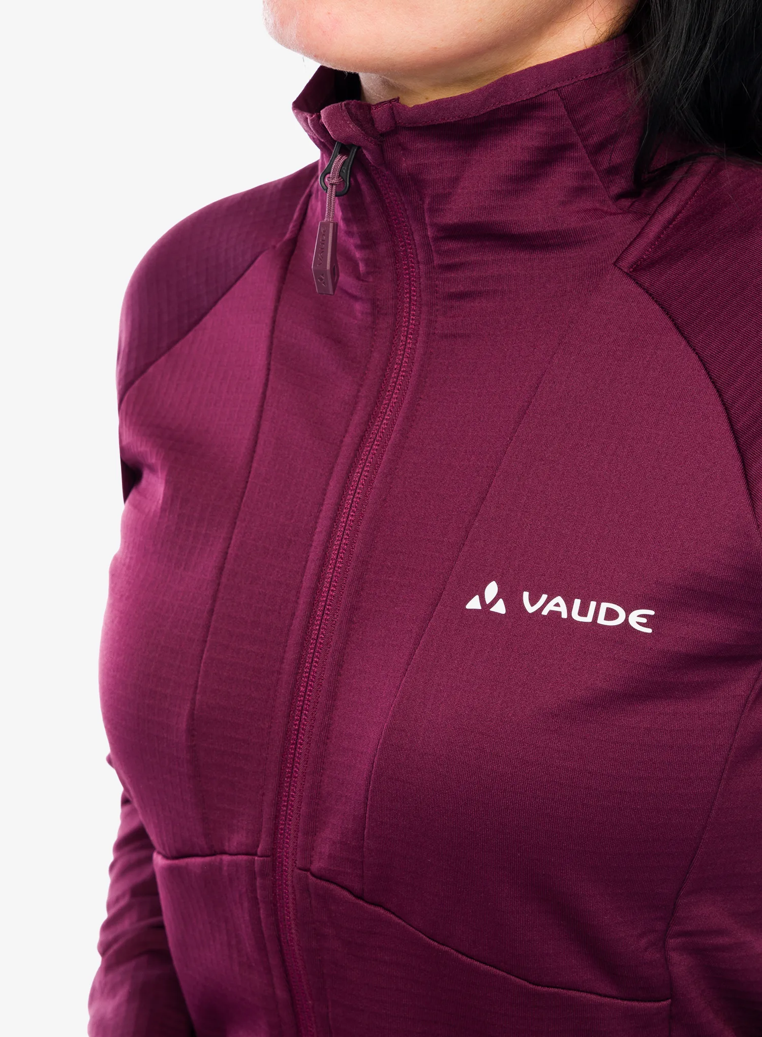Фліска жіноча Vaude Monviso Fleece FZ Jacket II - cassis