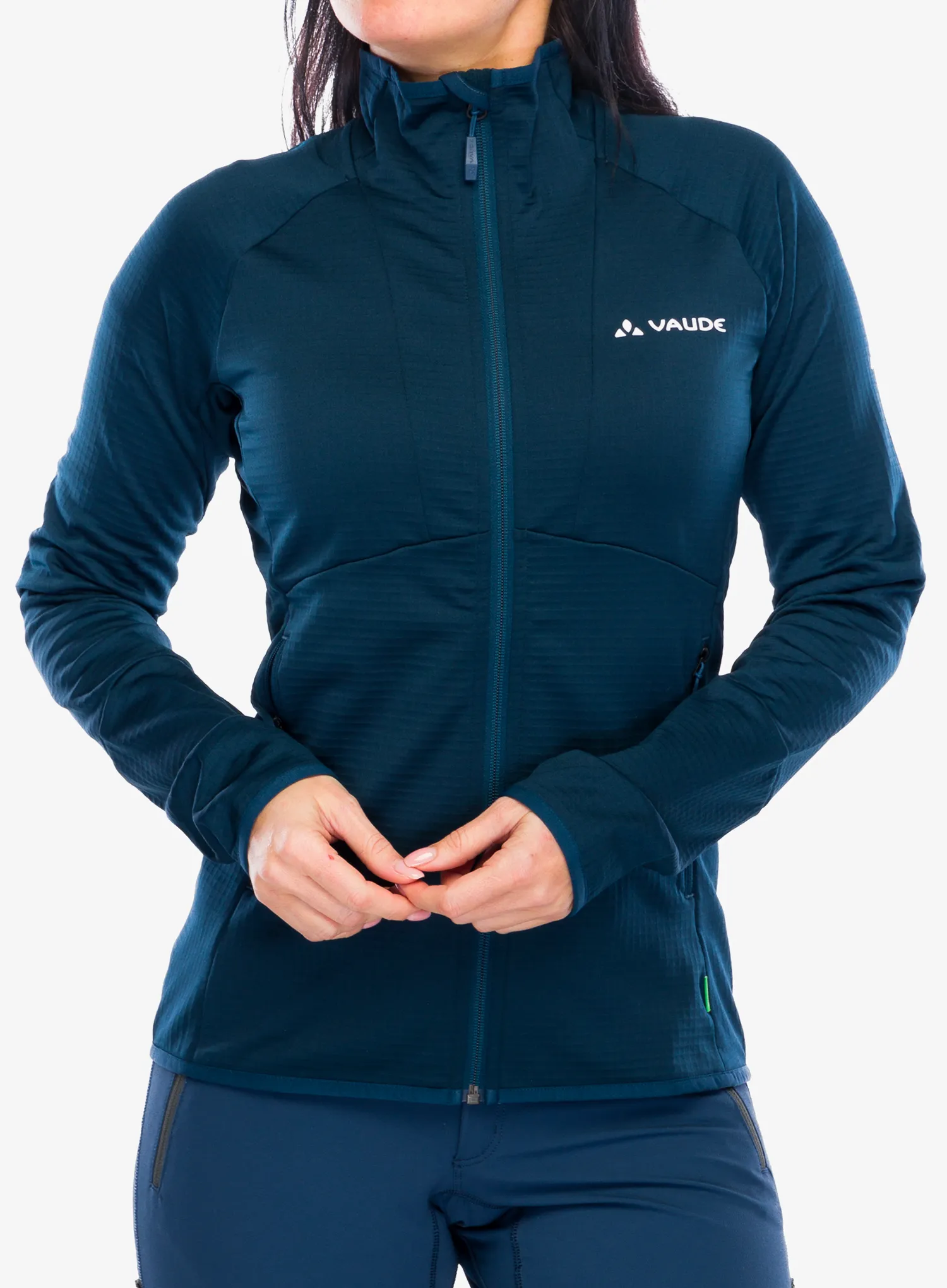 Фліска жіноча Vaude Monviso Fleece FZ Jacket II - dark sea