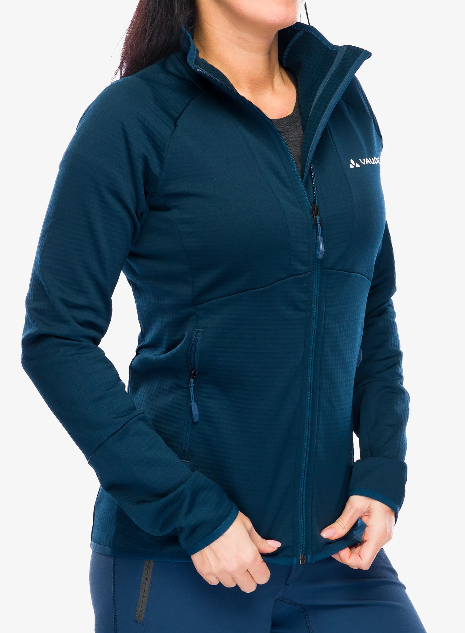 Фліска жіноча Vaude Monviso Fleece FZ Jacket II - dark sea