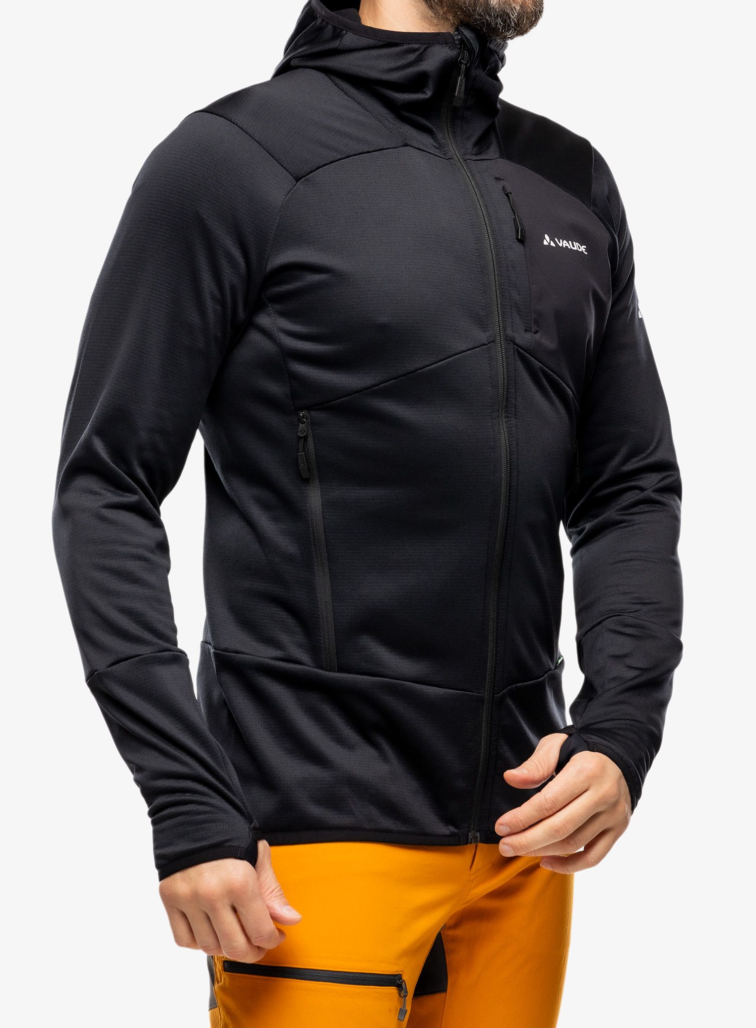 Кофта флісова Vaude Monviso Fleece Jacket II - black