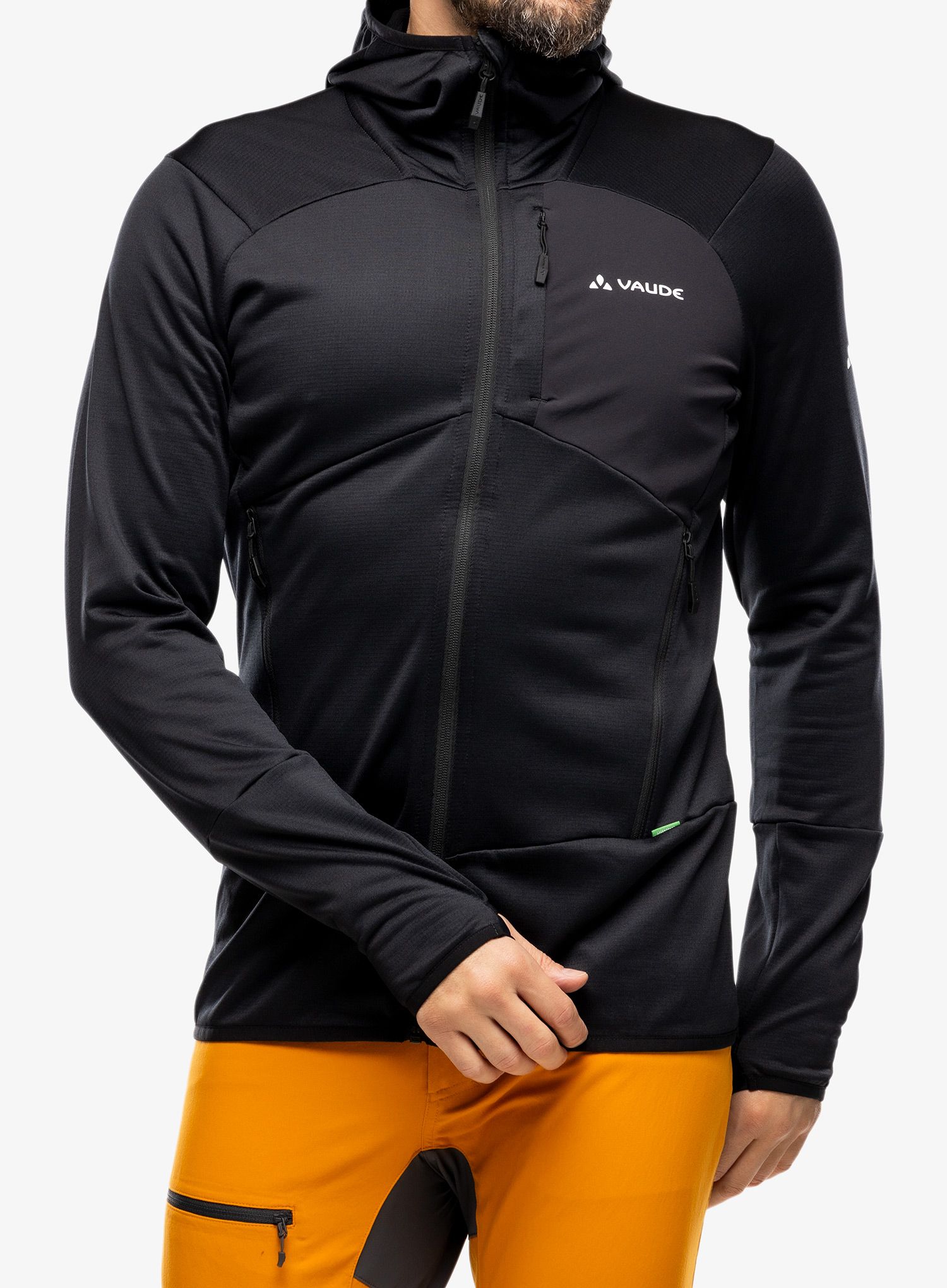 Кофта флісова Vaude Monviso Fleece Jacket II - black